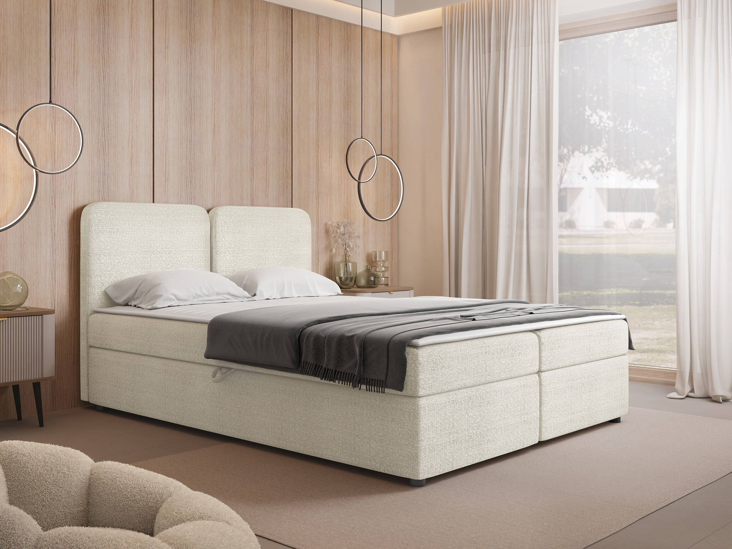Letto continentale Stonecrest 109 (Taro 01)