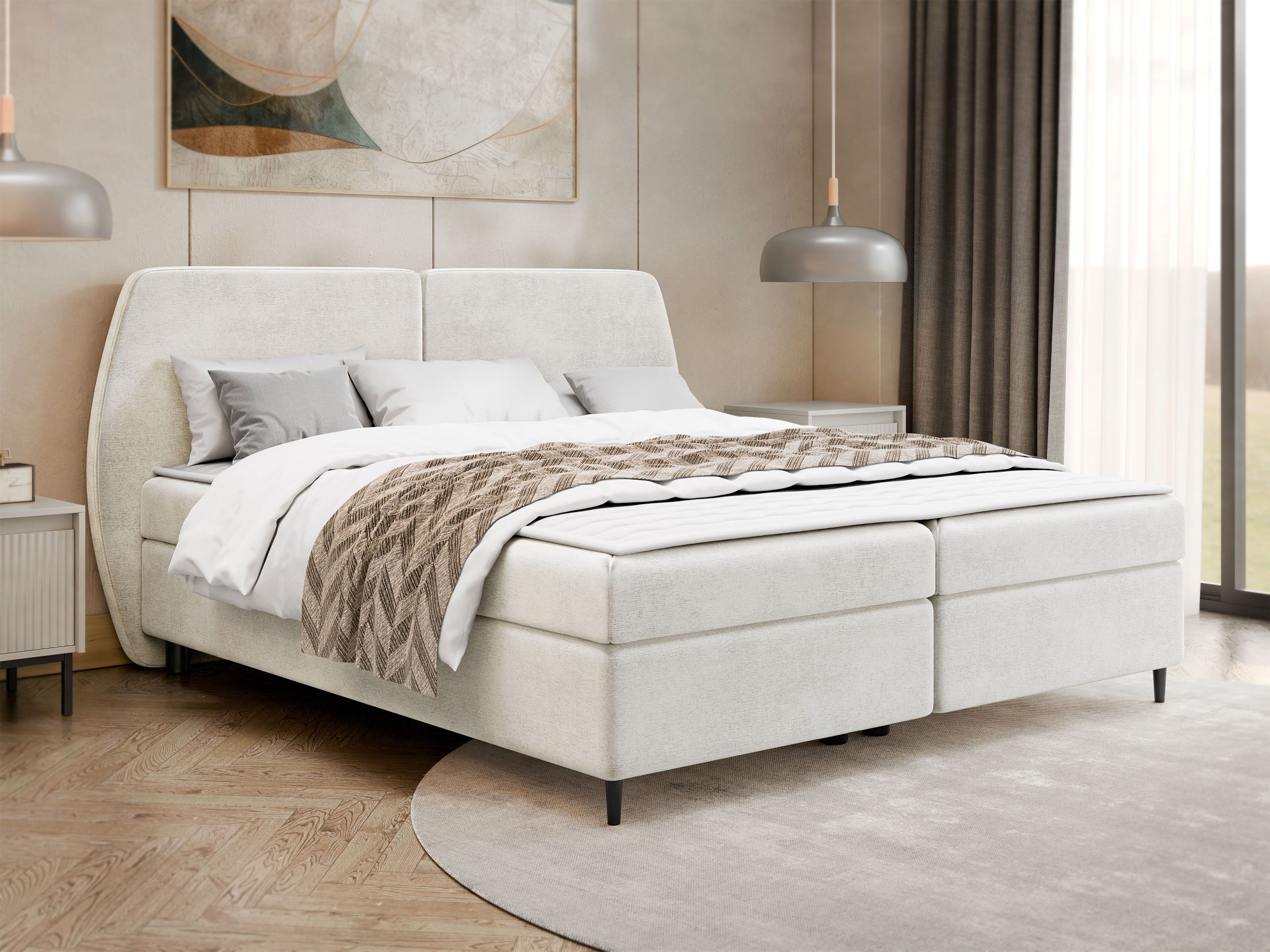 Letto continentale Stonecrest 110 (Wave 01)