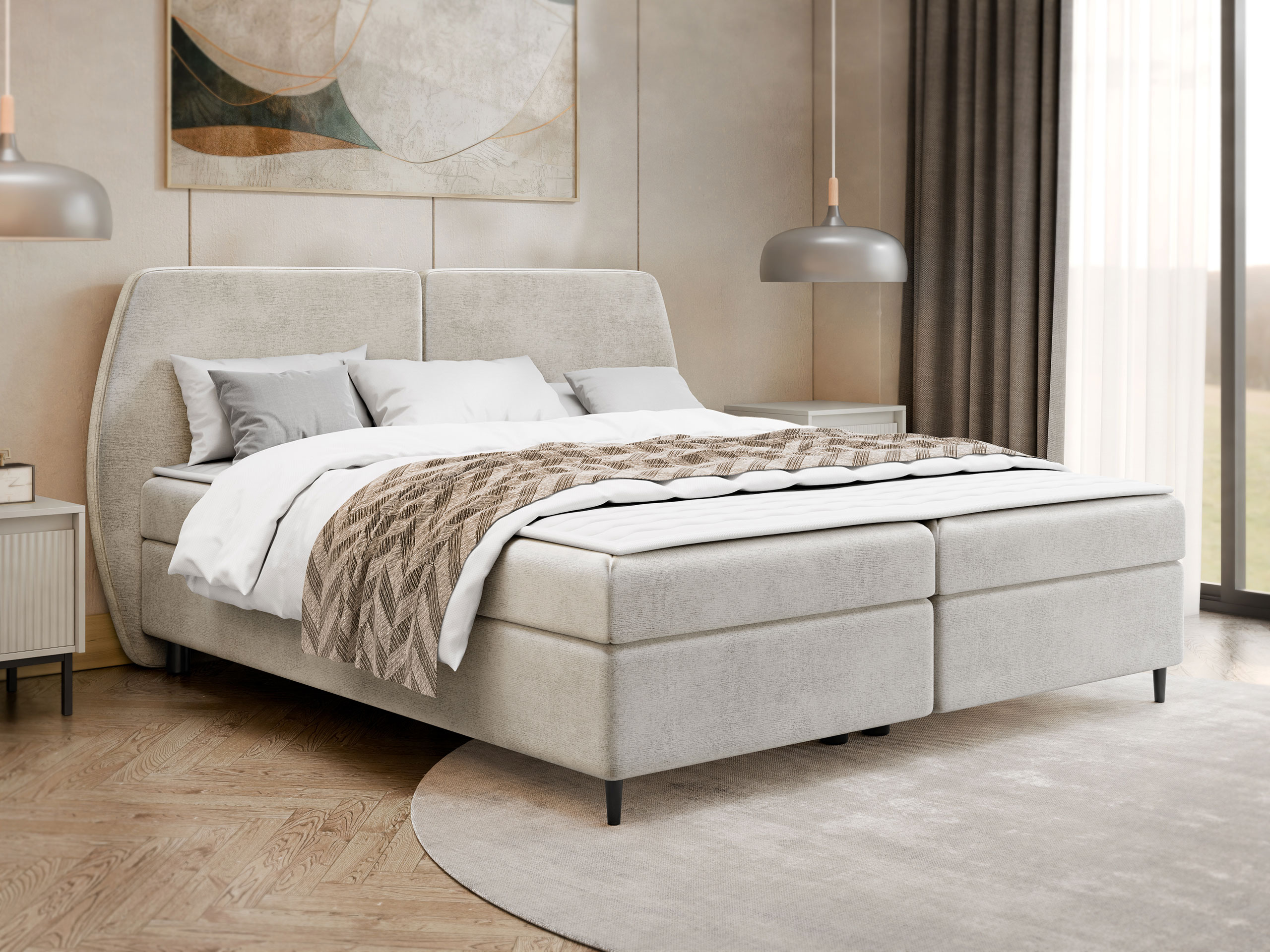 Letto continentale Stonecrest 110 (Wave 02)