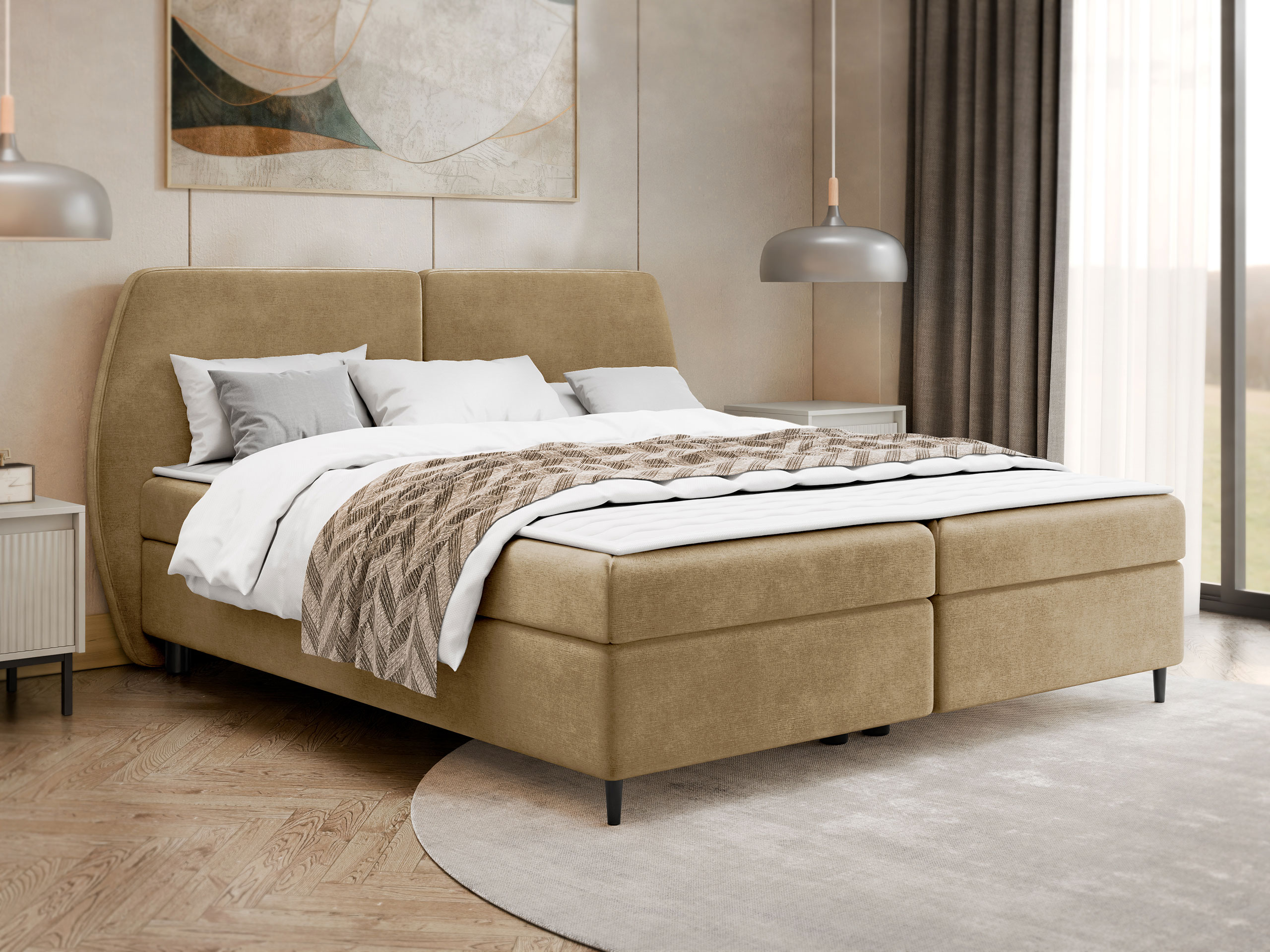 Letto continentale Stonecrest 110 (Wave 04)