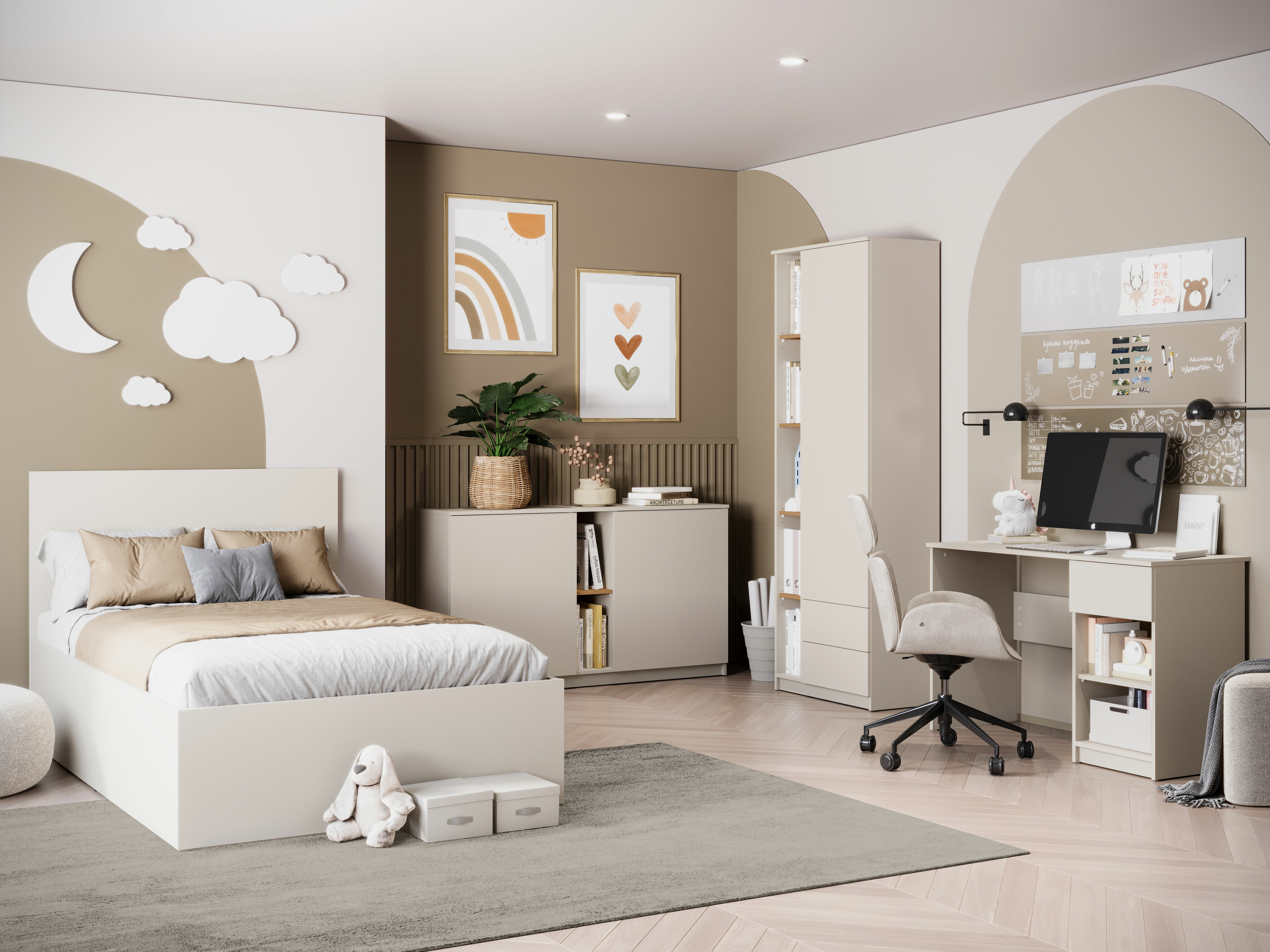 Set Camerette per bambini Ferferu 109 (Con)