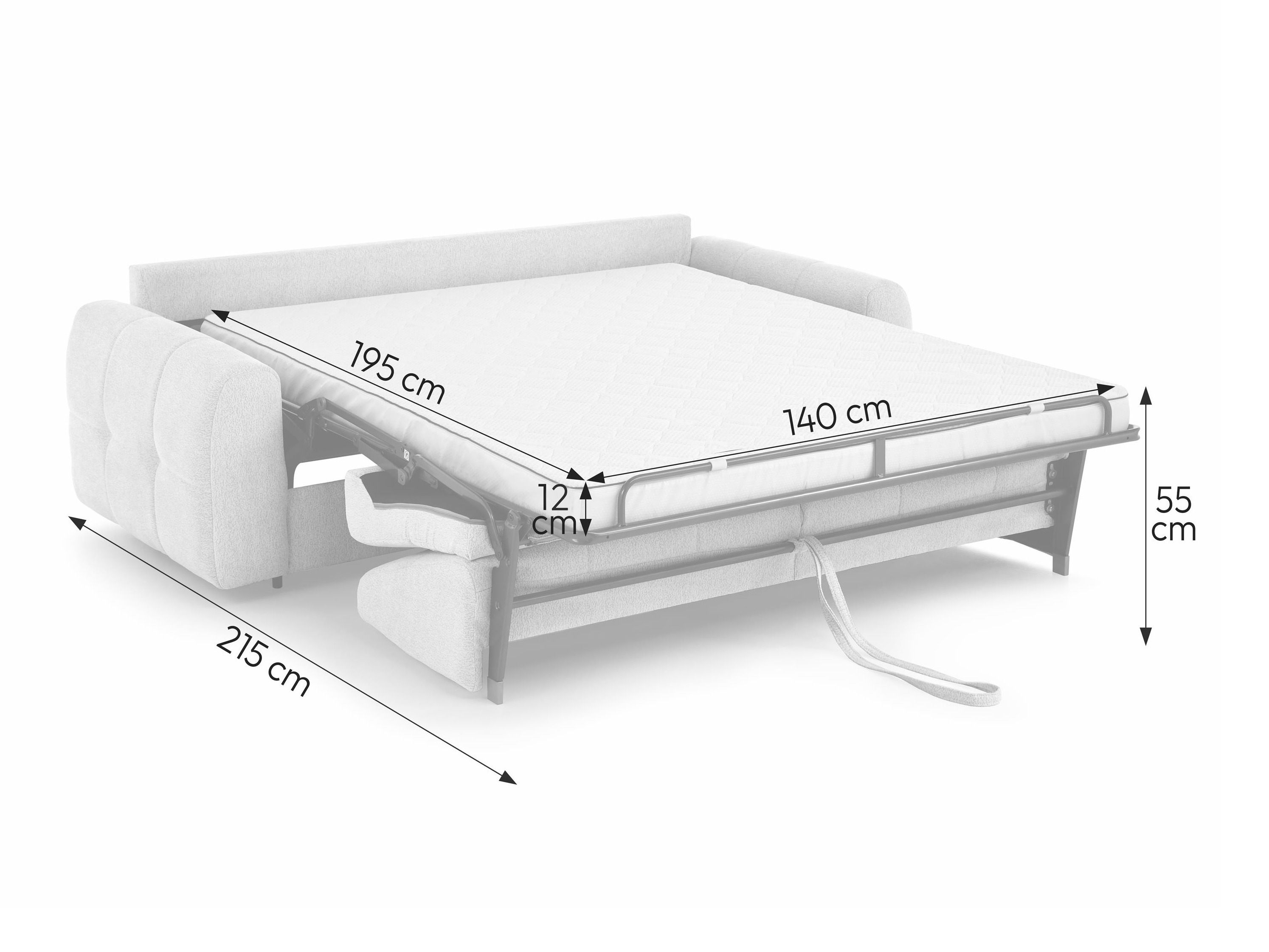 Divano letto Margate 126 (Misterio 40)