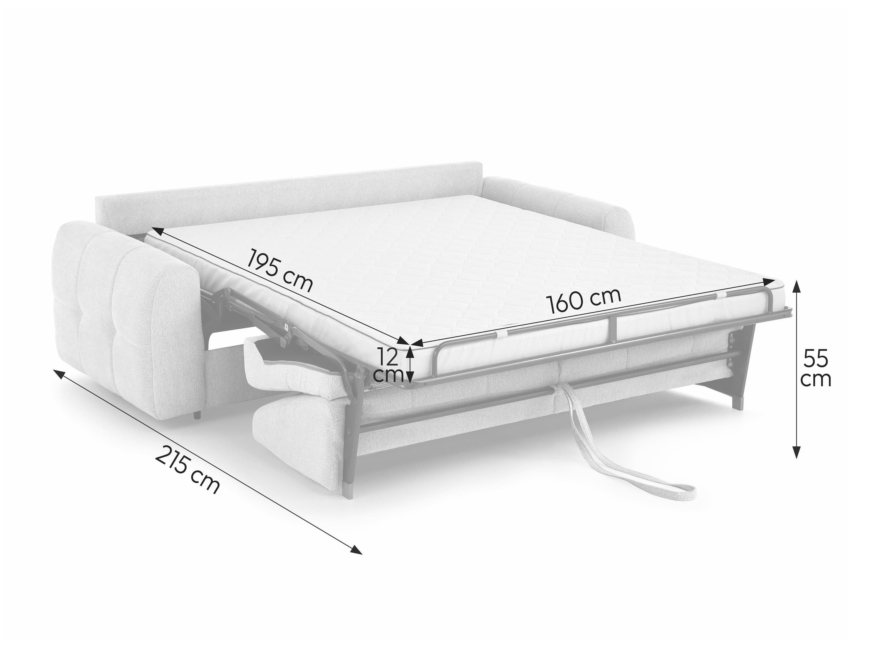 Divano letto Margate 126 (Misterio 80)