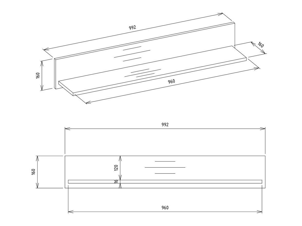 Mensola Mandeville 335