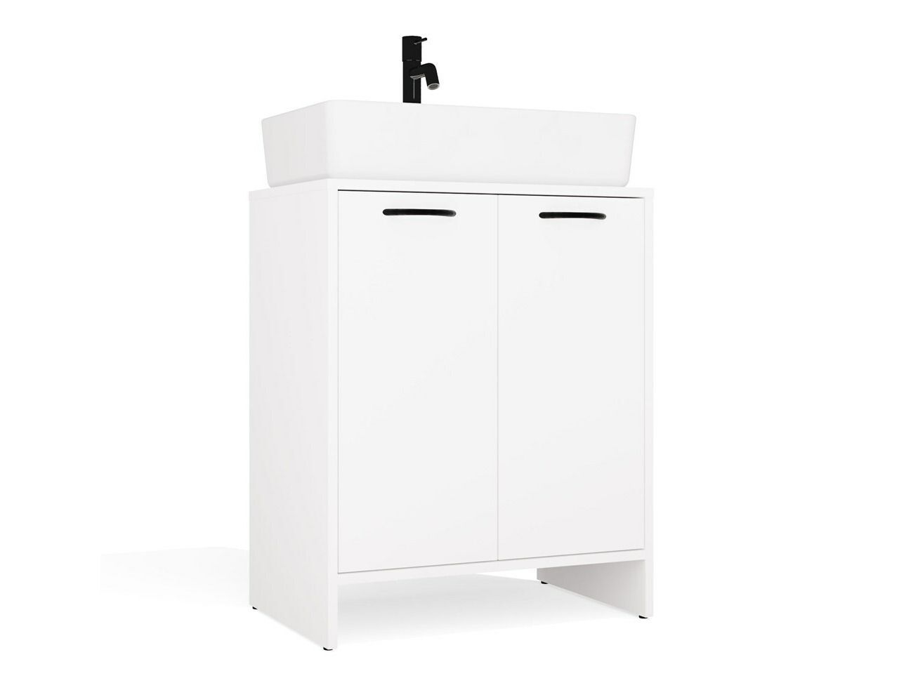 Bagno mobile lavabo Servou 113 (Bianco)
