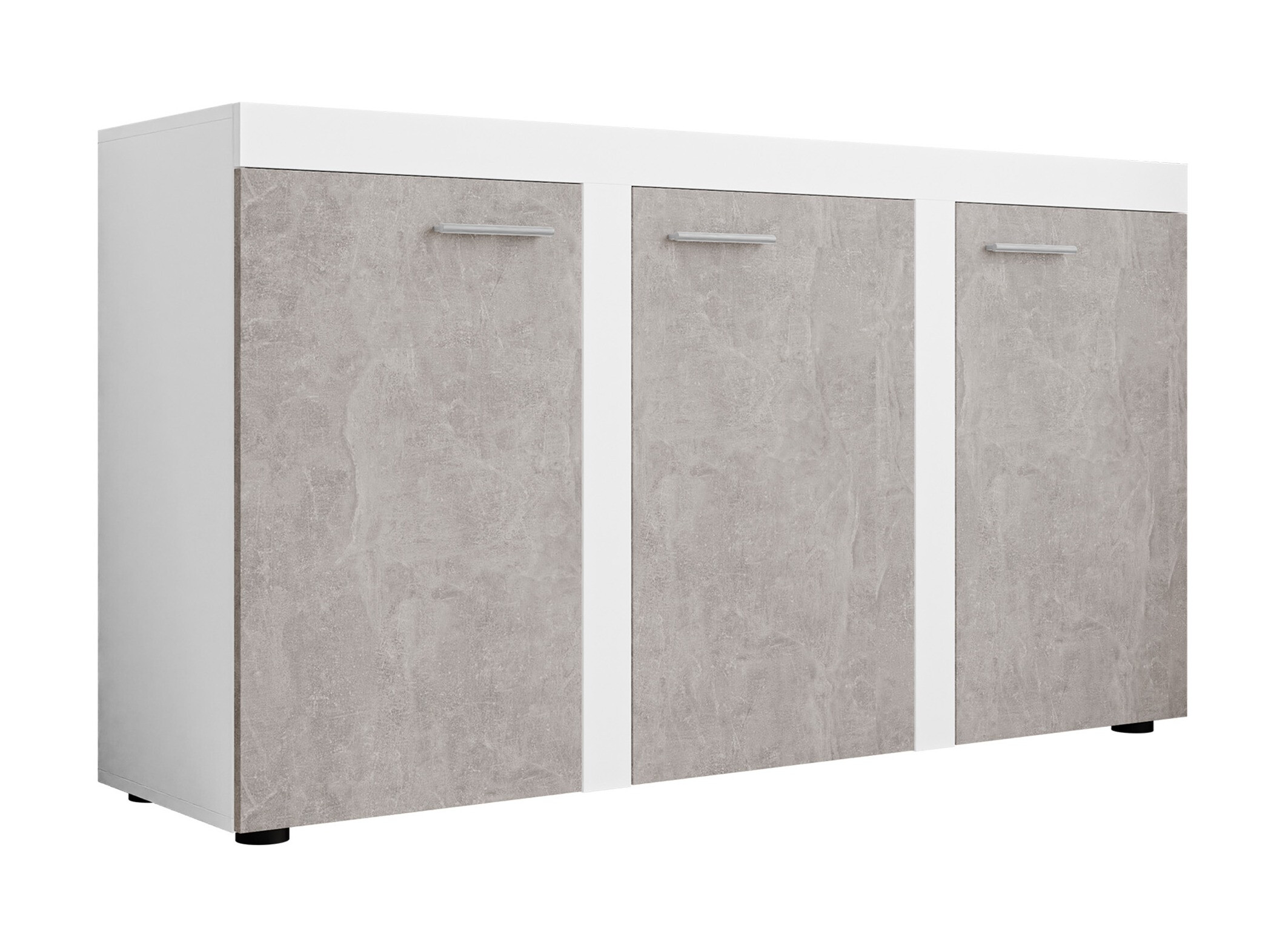 Madia Univio I (Bianco + Calcestruzzo)