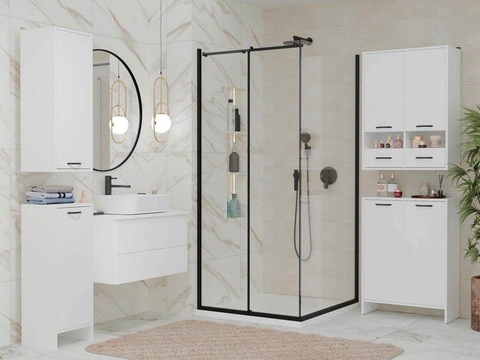 Mobiletto del bagno Servou 116 (Bianco)