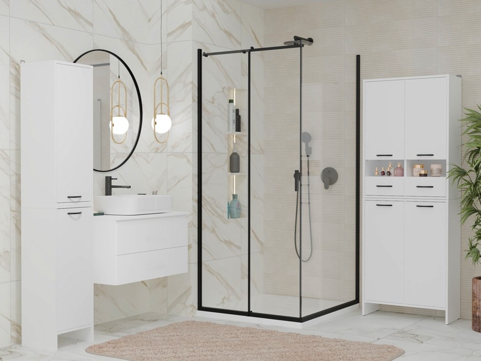 Mobiletto del bagno Servou 117 (Bianco)
