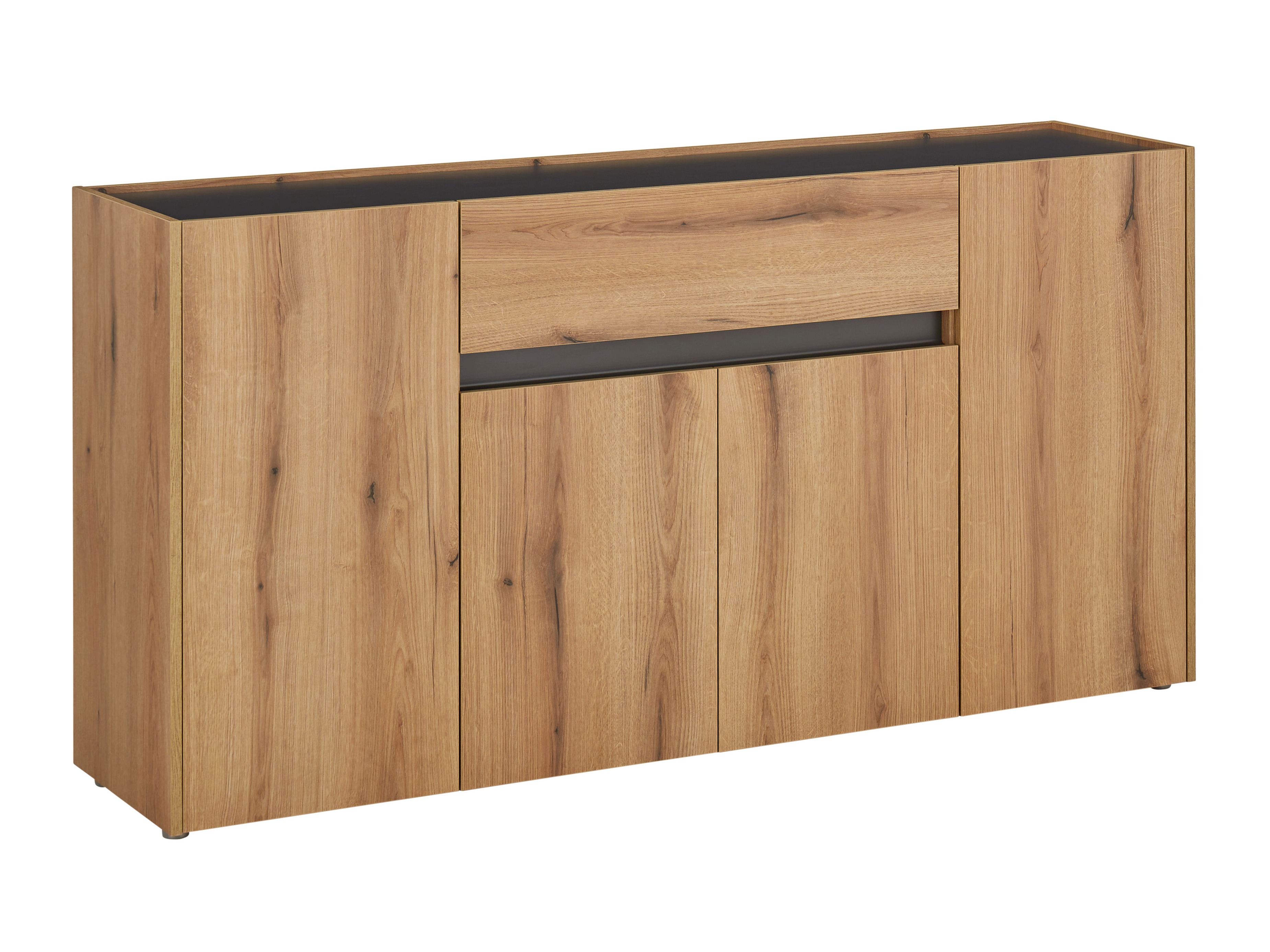 Cassettiera Elbsori 117 (Quercia + Antracite)