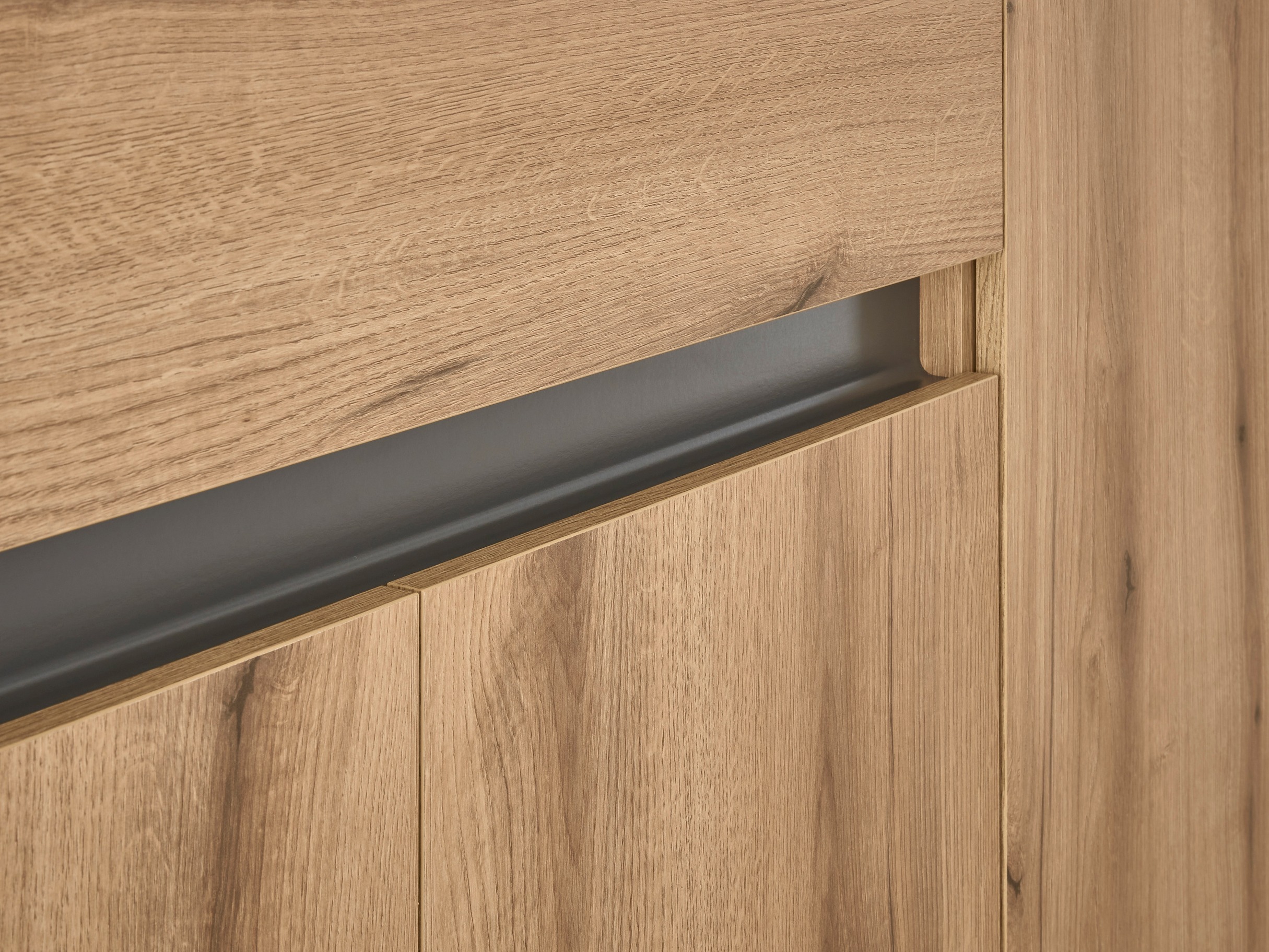 Cassettiera Elbsori 117 (Quercia + Antracite)