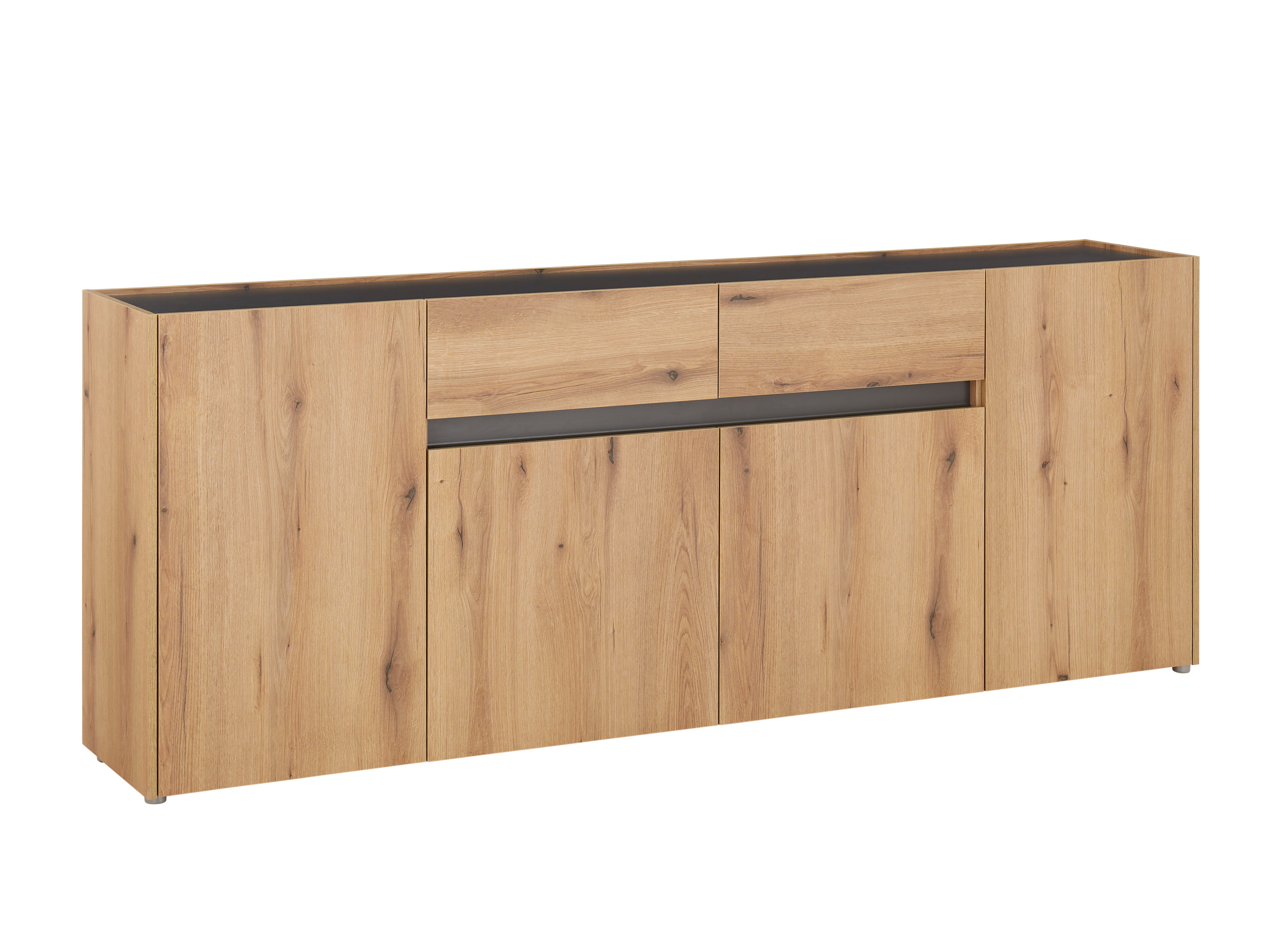 Cassettiera Elbsori 118 (Quercia + Antracite)