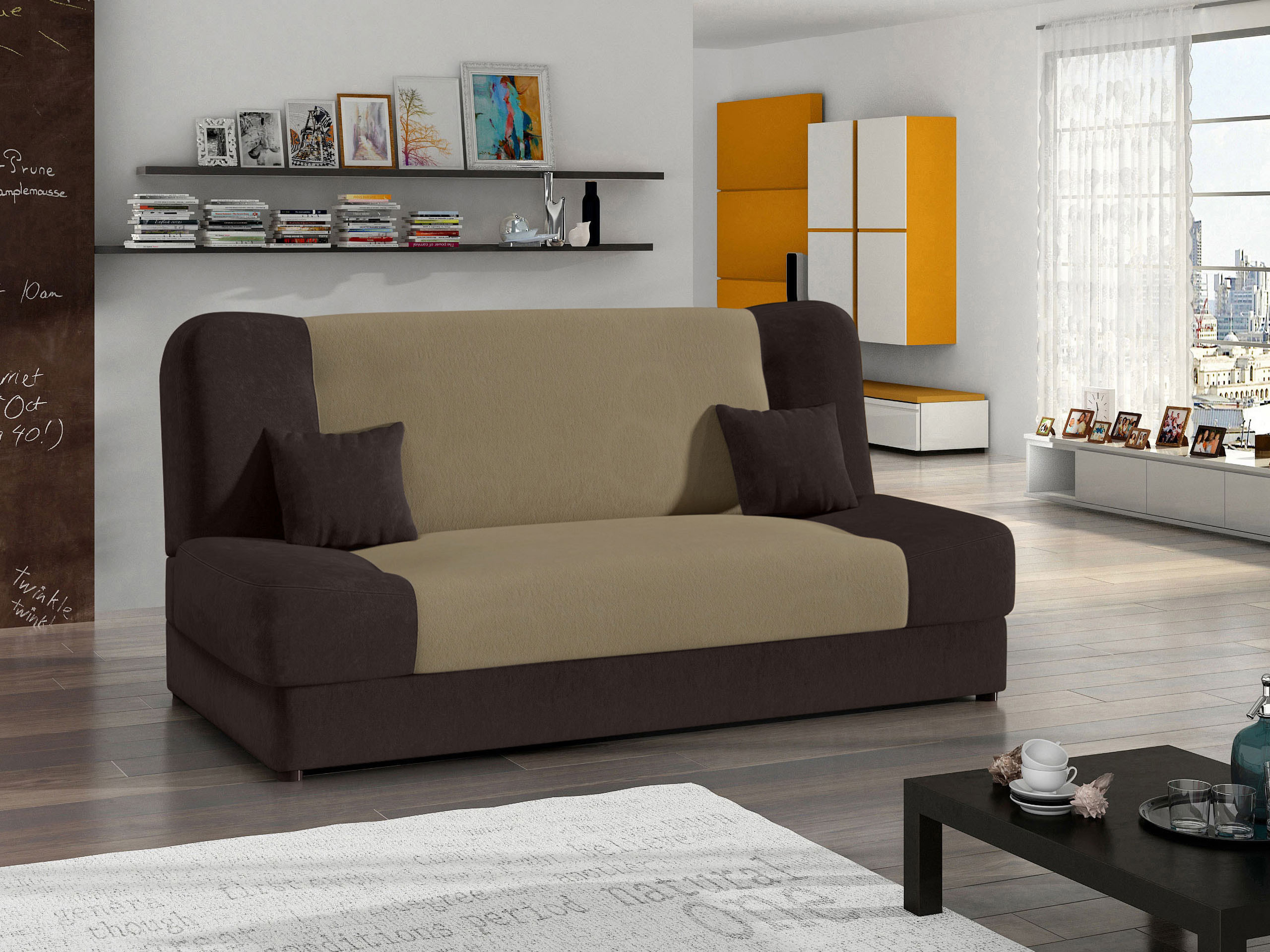 Divano letto Comfivo Cera I (Alova 07 + Alova 68)