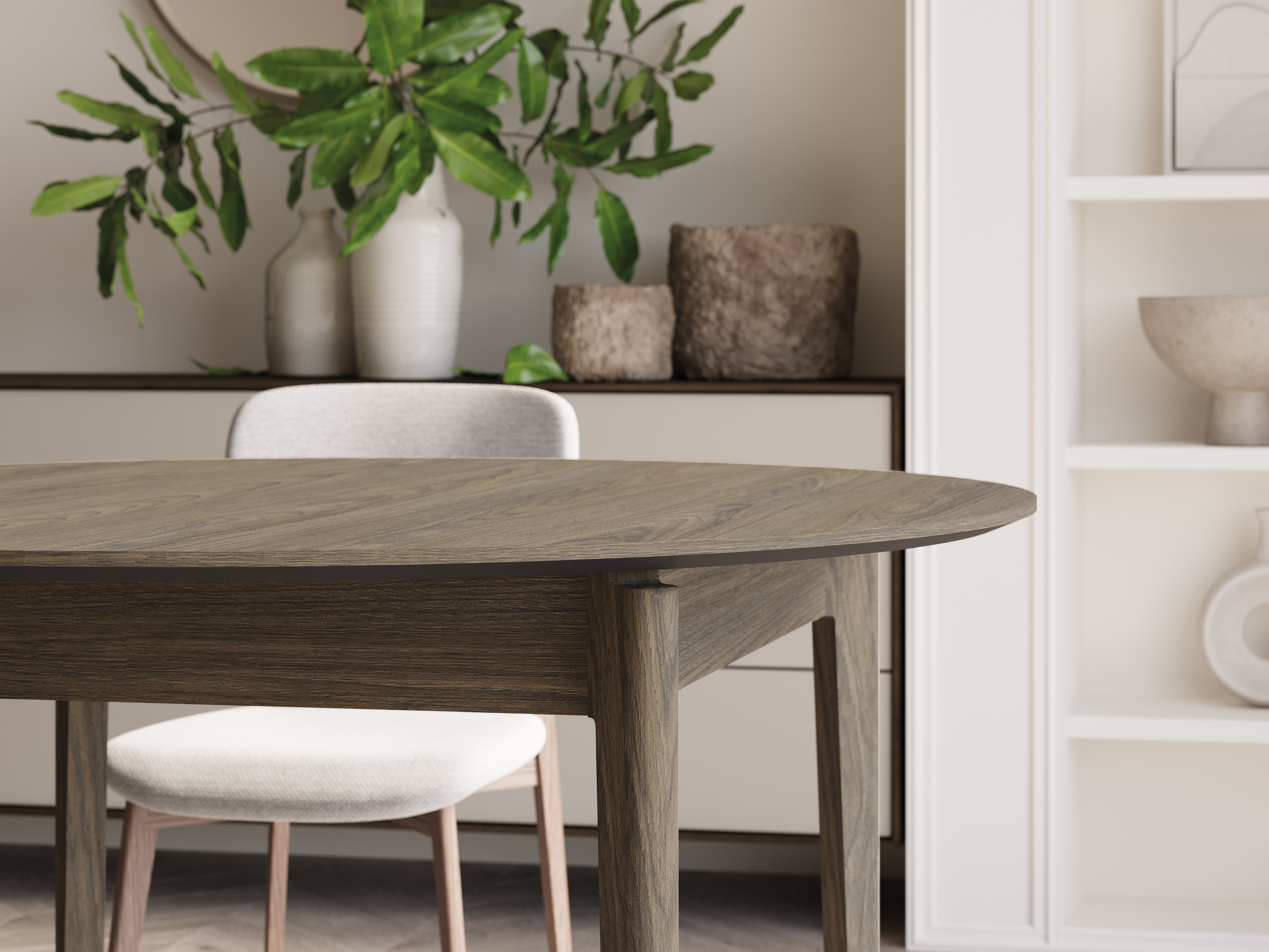 Tavolo Fresno 180 (Rovere moro)