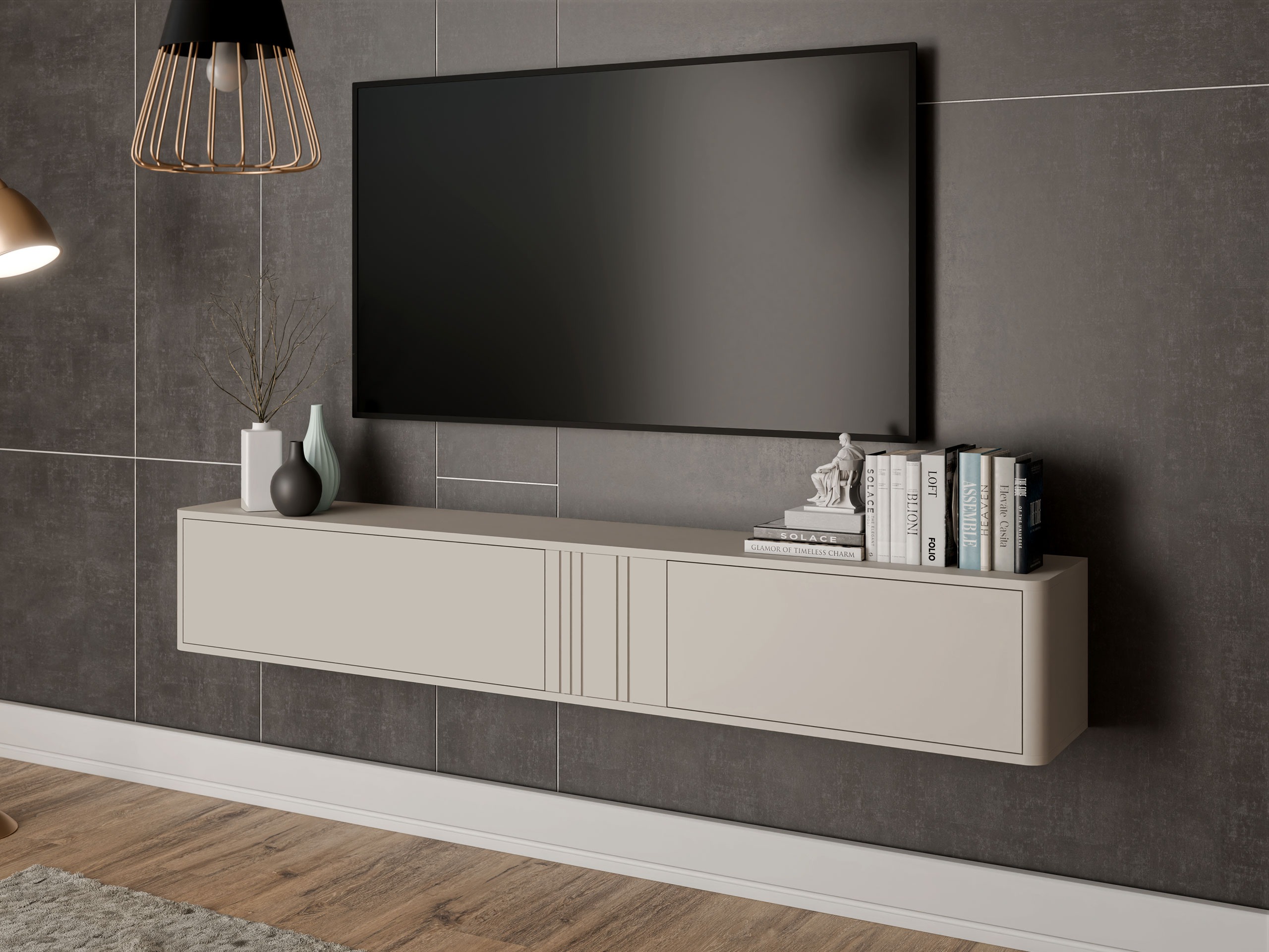 Mobile porta TV Oratio I (Cachemire)