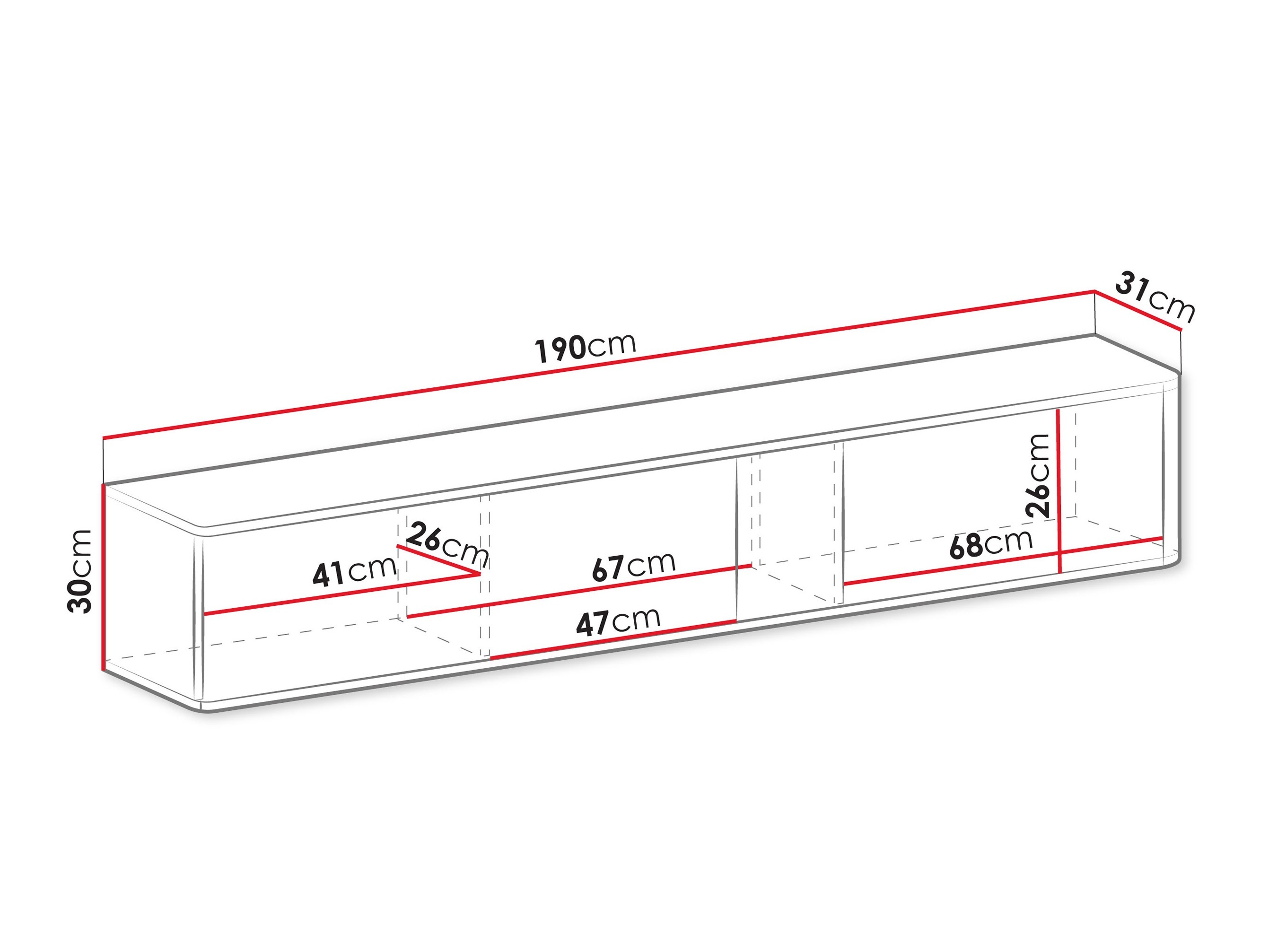 Mobile porta TV Oratio I
