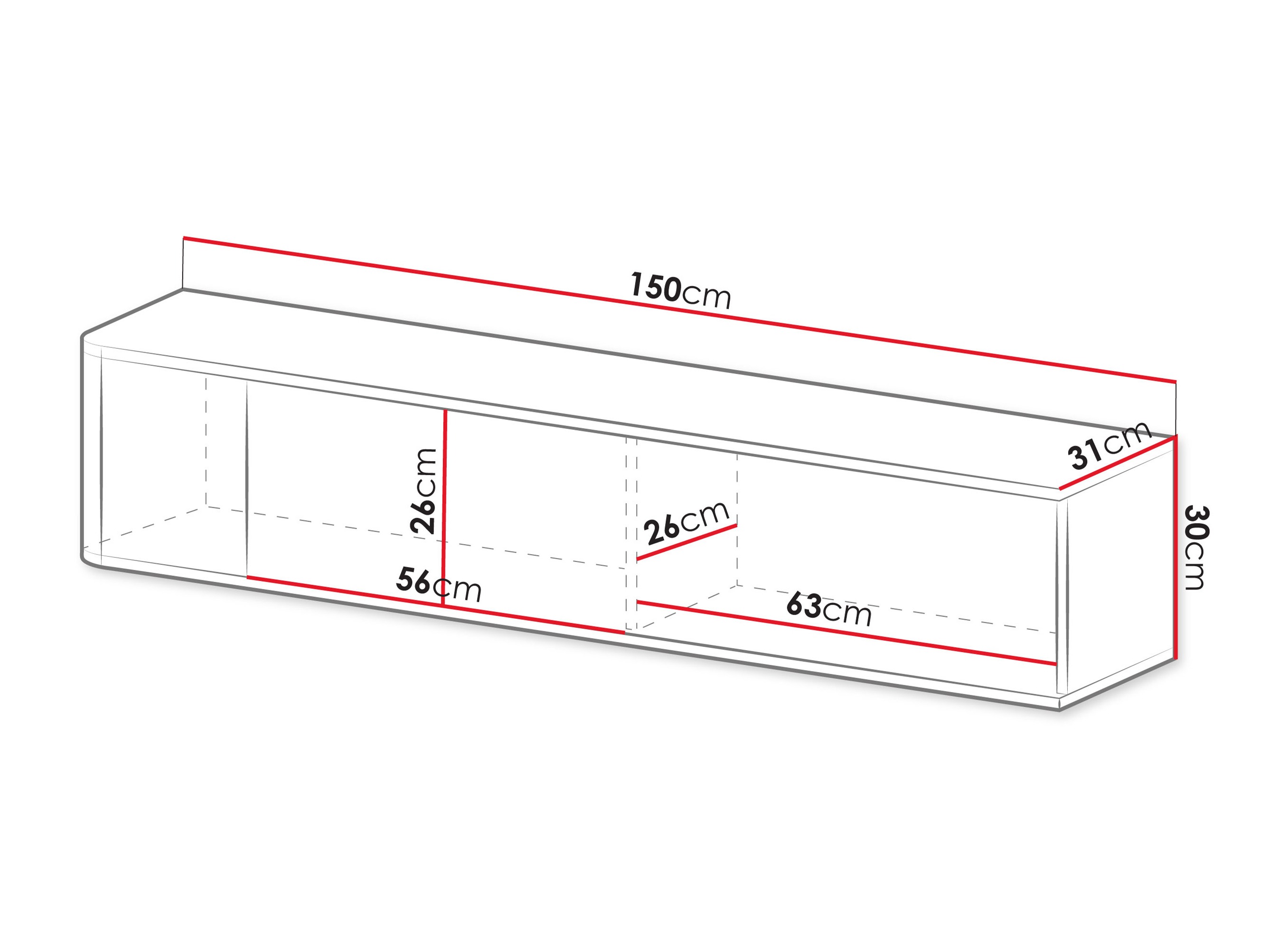 Mobile porta TV Oratio