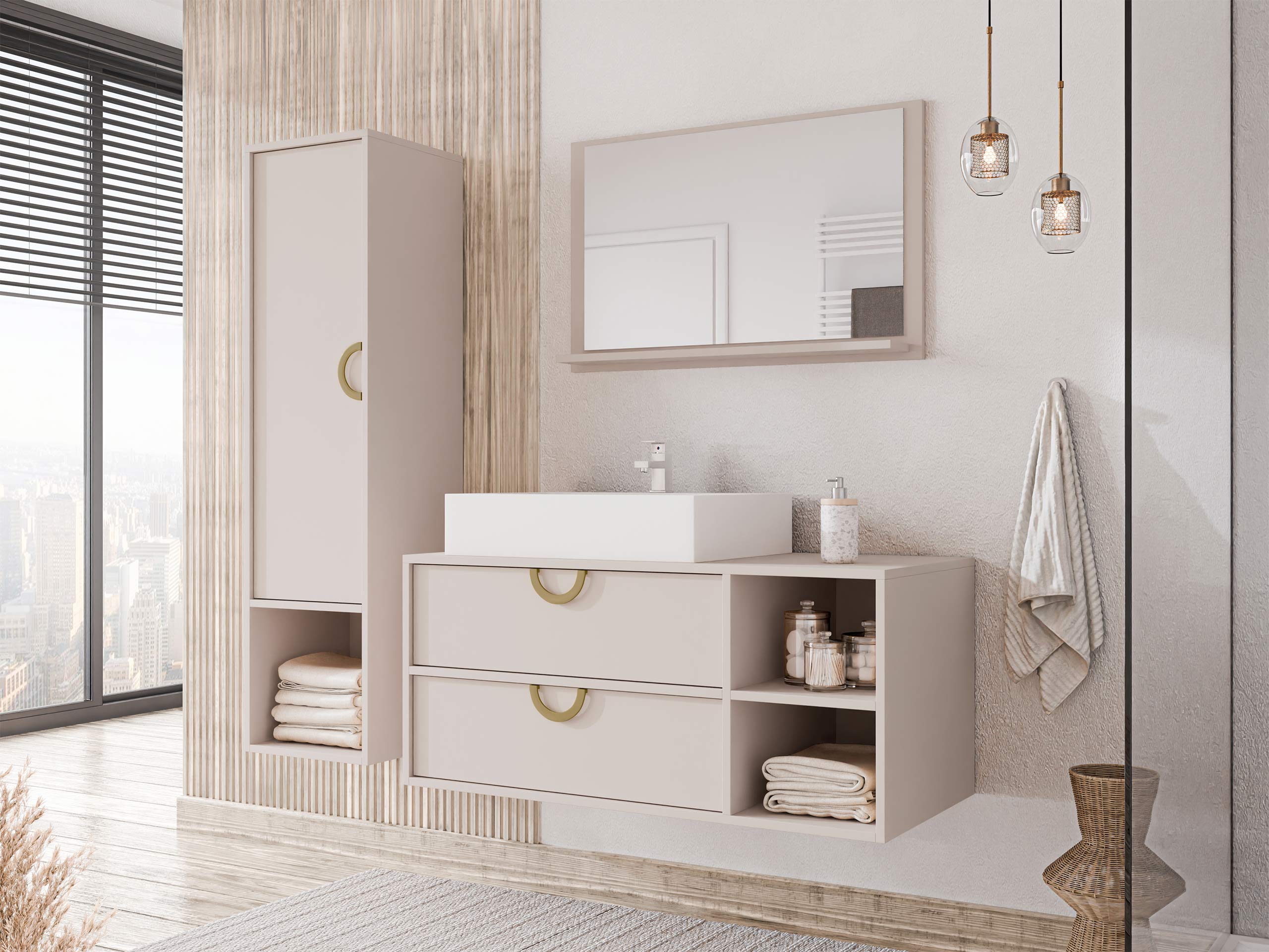 Set bagno Sodalis (Cachemire)