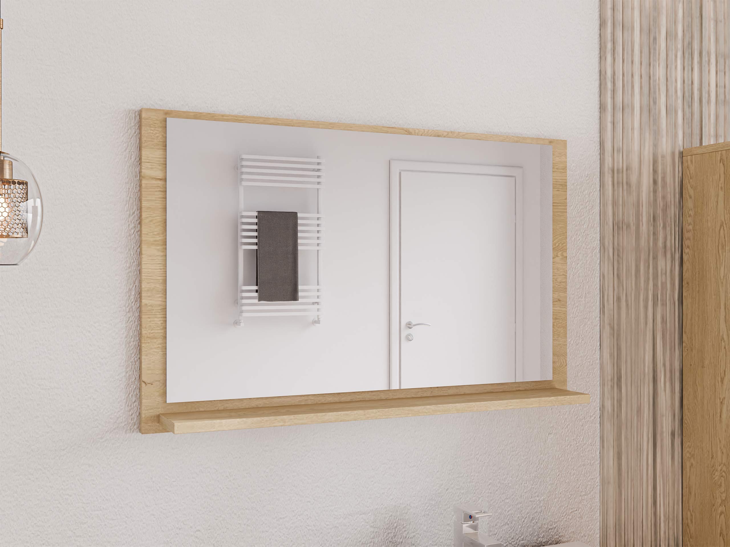 Specchio del bagno Sodalis (Quercia)