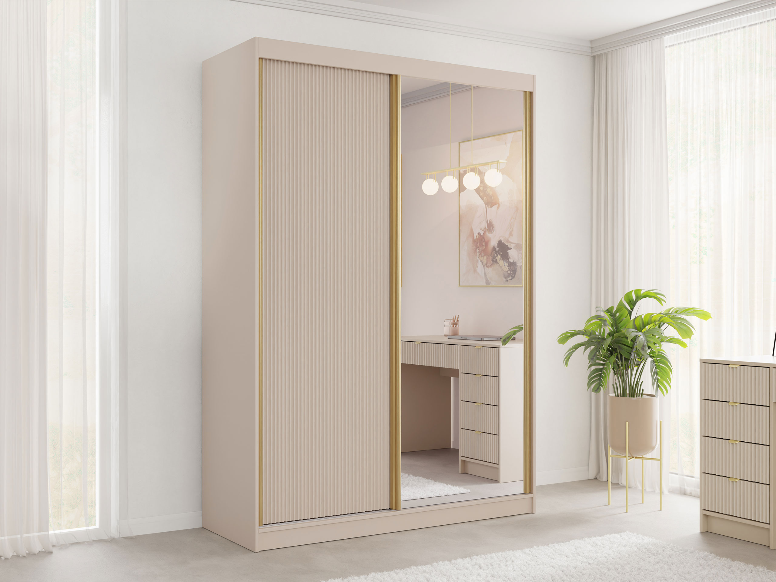 Armadio Comfivo Larmire 124 (Beige)