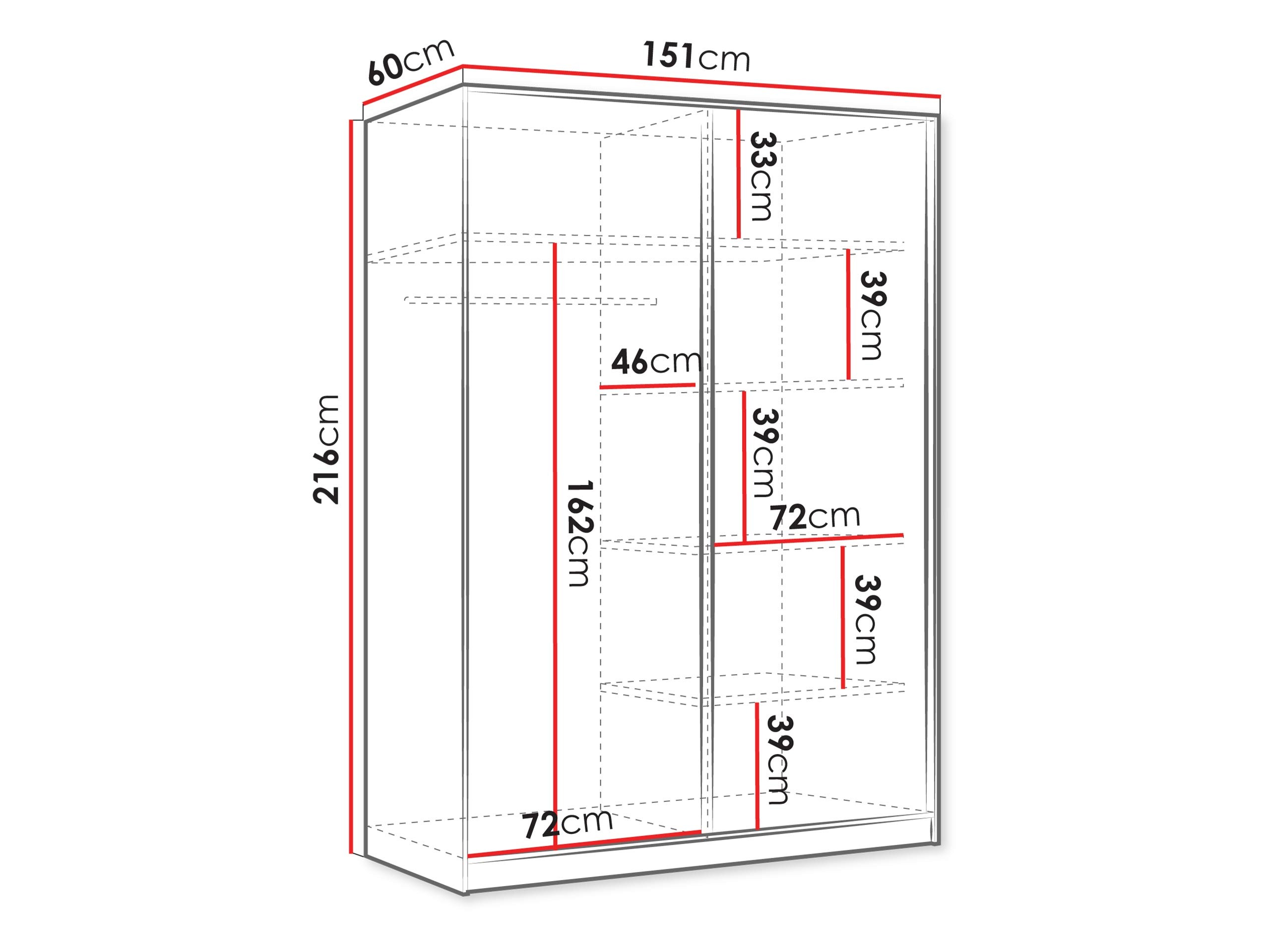 Armadio Comfivo Larmire 124 (Beige)