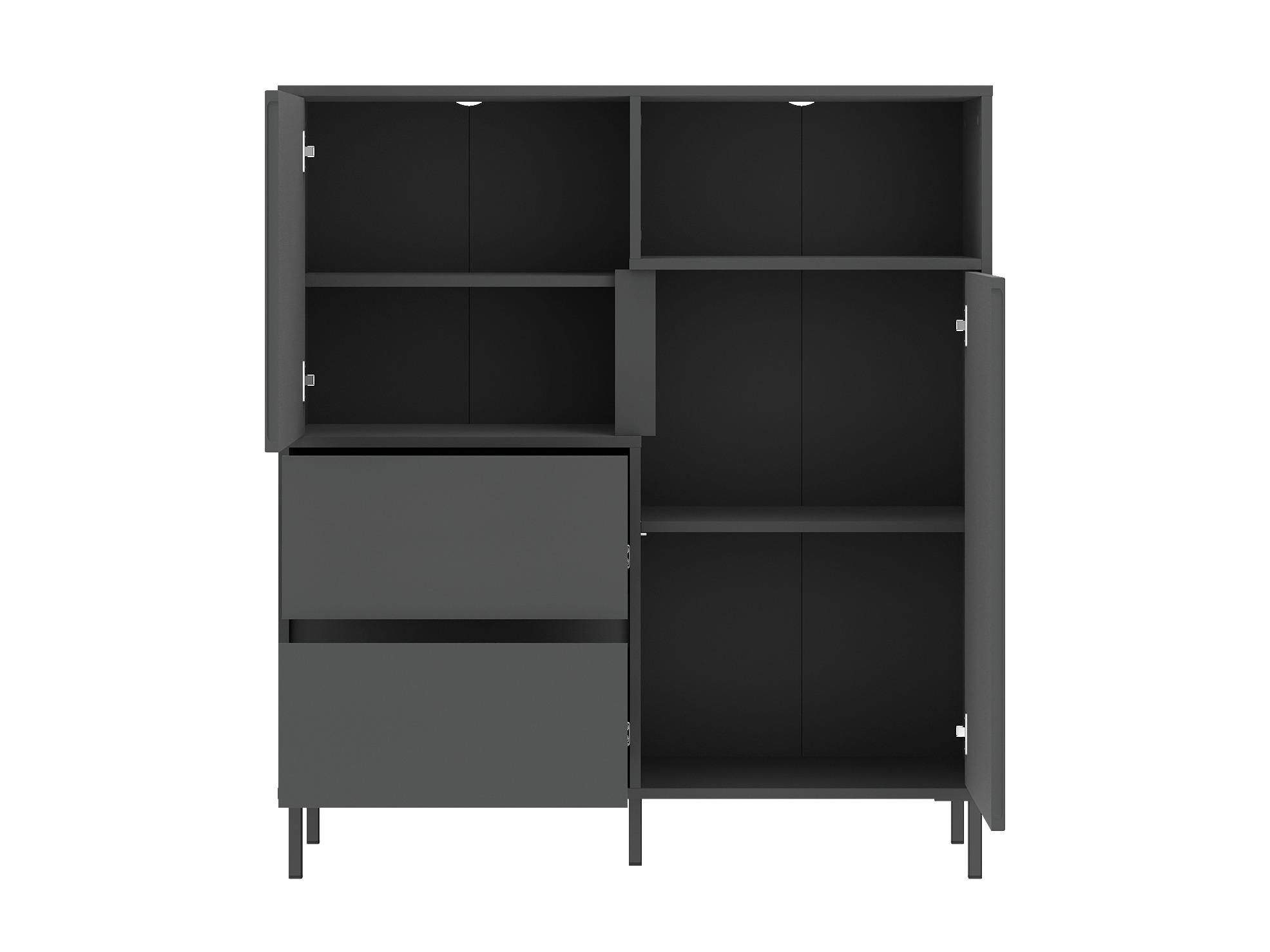 Cassettiera Ruvrevi 104 (Antracite)