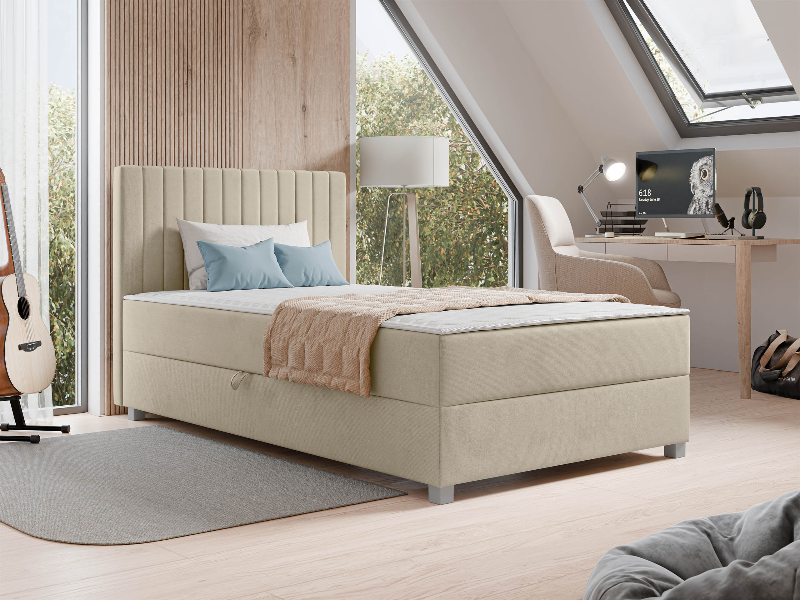 Letto continentale Soral (Manila 02)