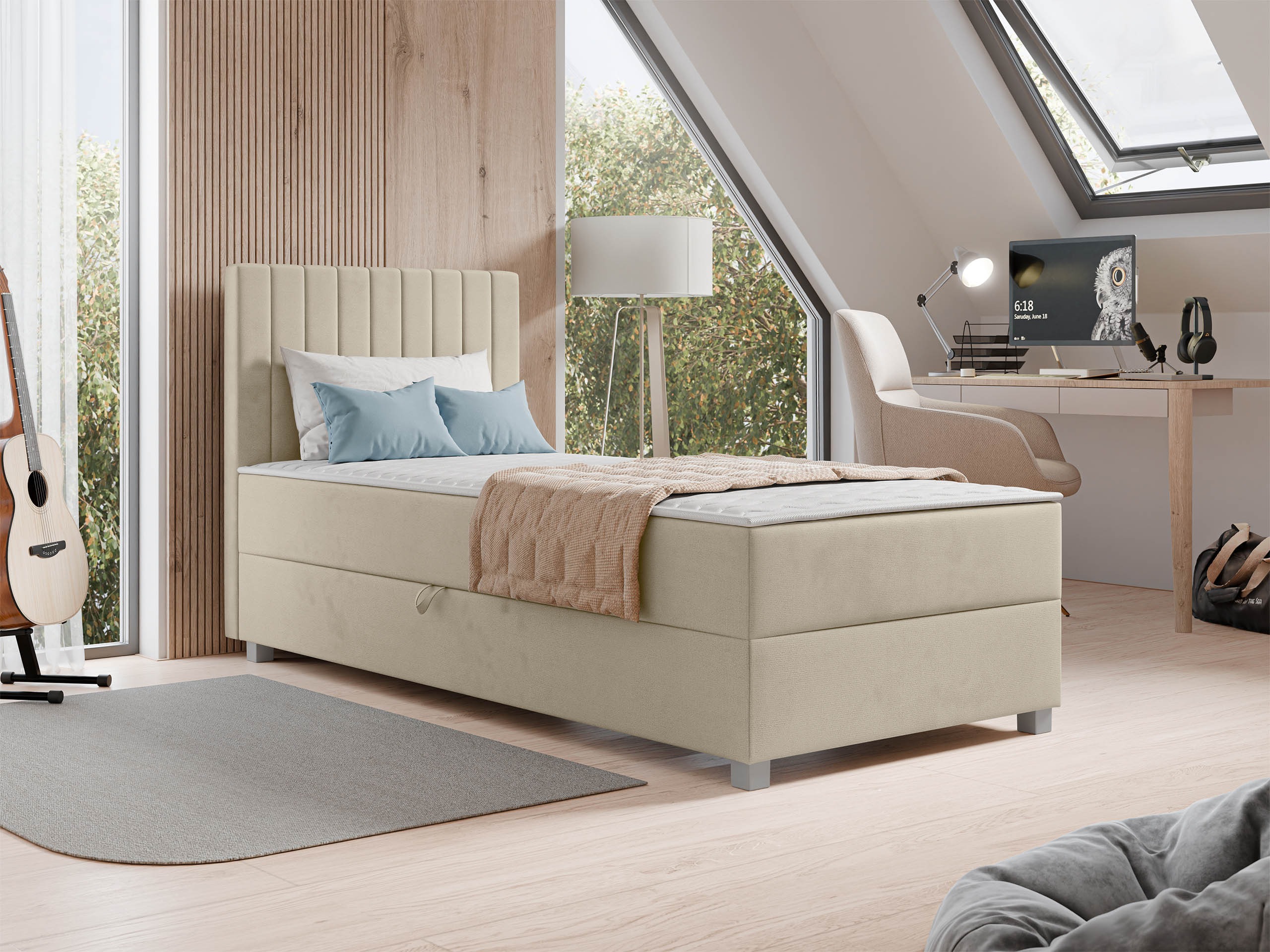 Letto continentale Soral (Manila 02)