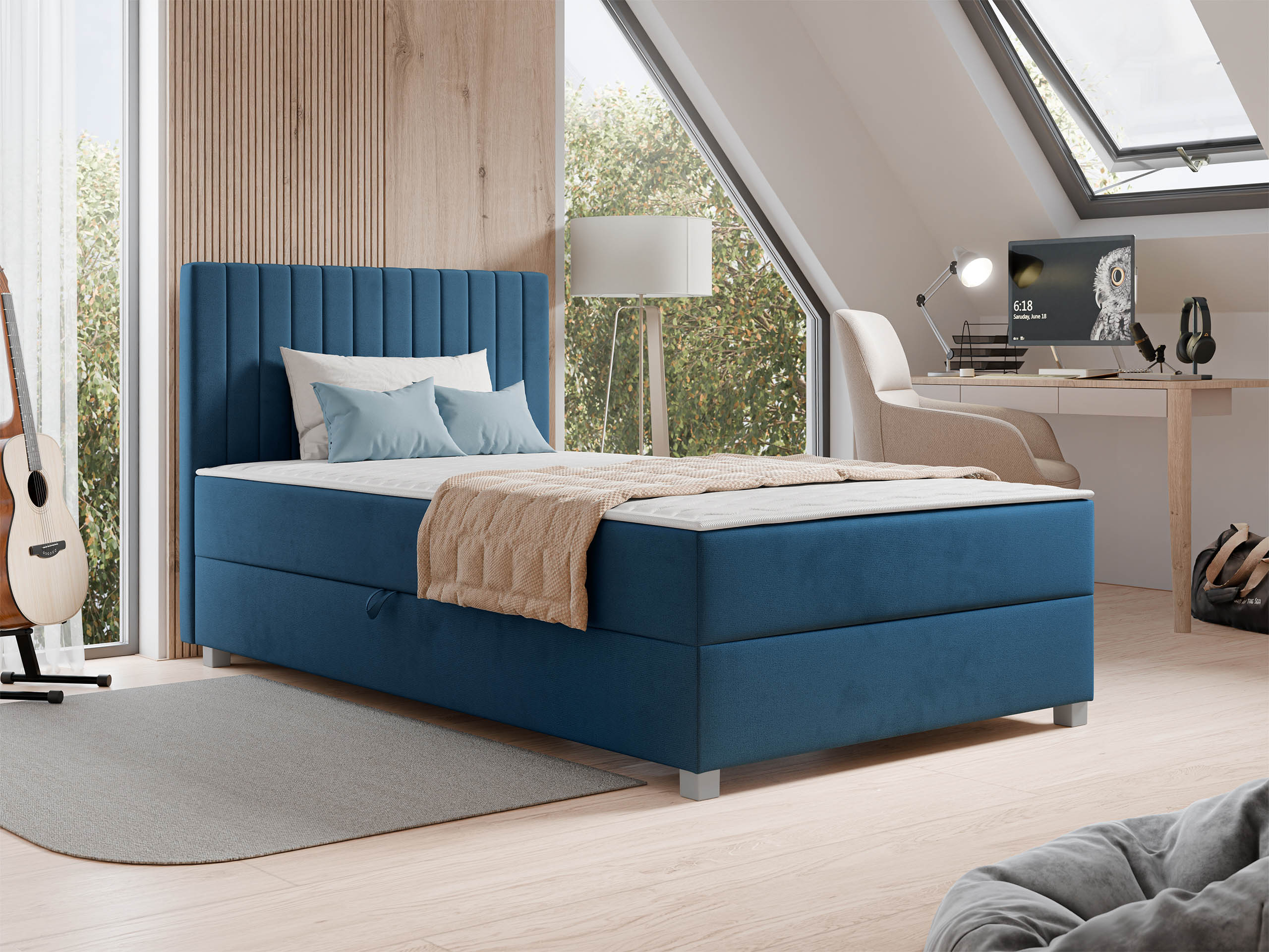 Letto continentale Soral (Manila 26)
