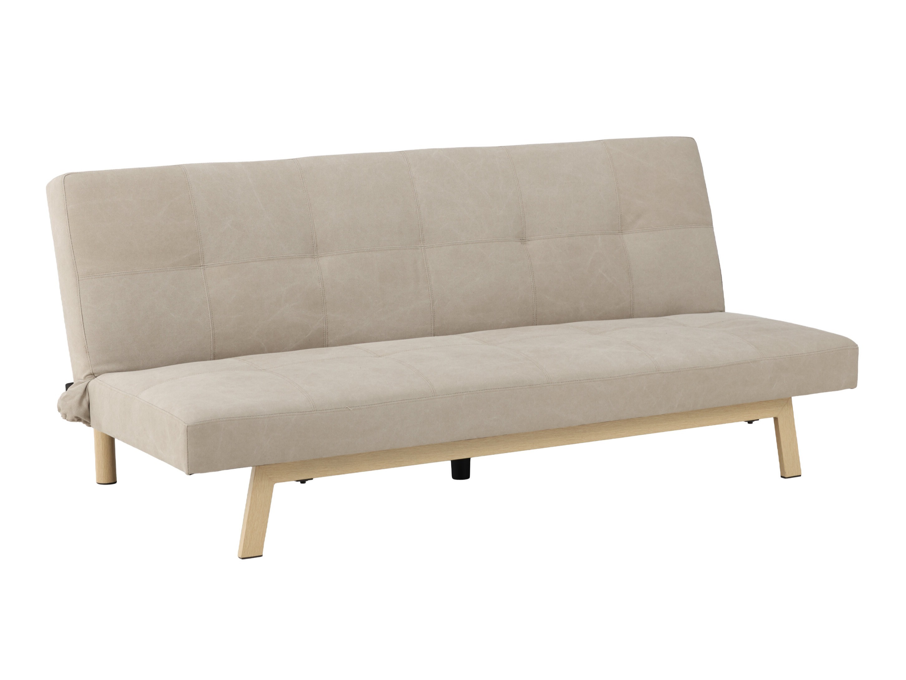 Divano letto Dallas 1710 (Beige + Quercia)