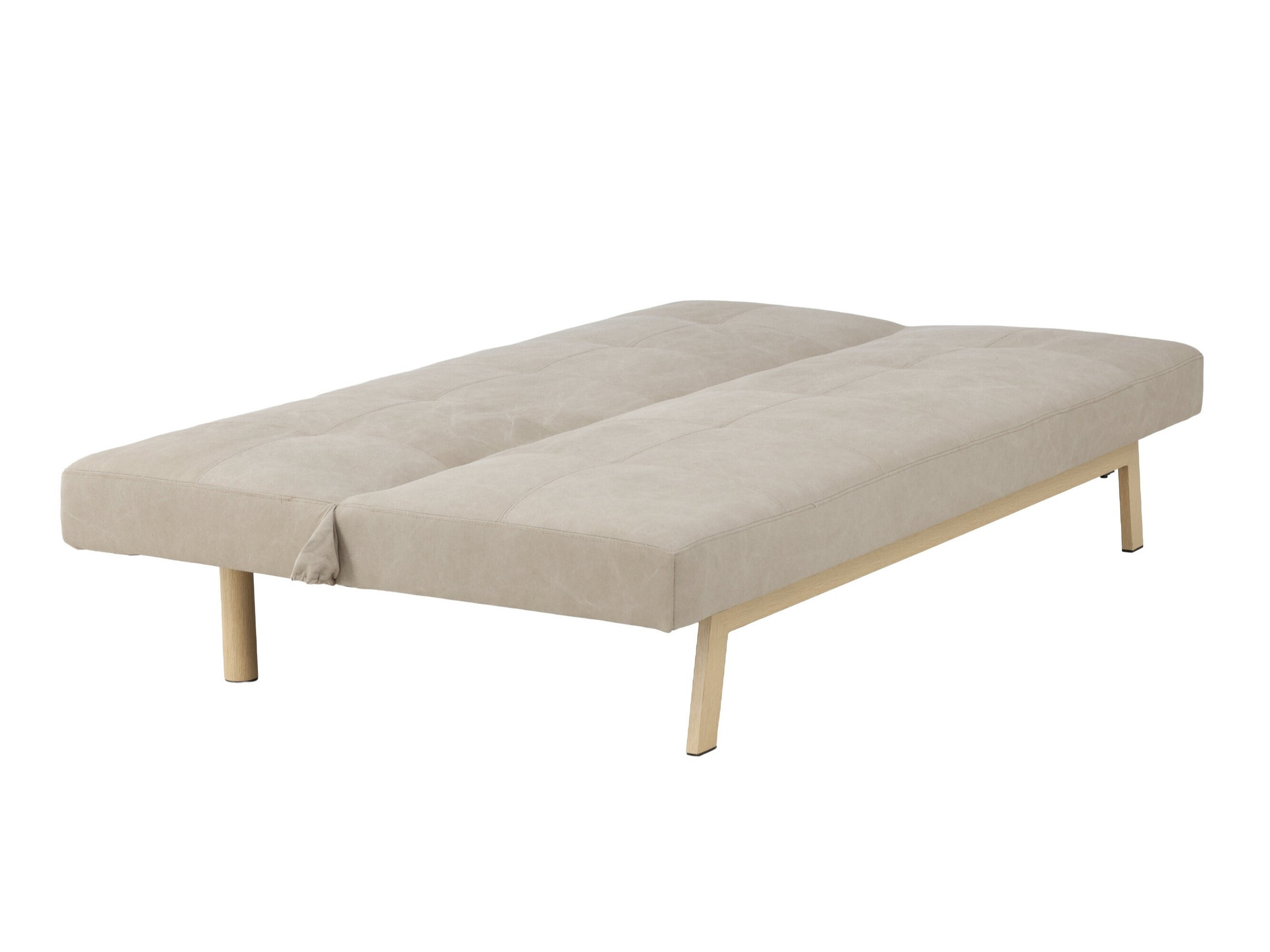 Divano letto Dallas 1710 (Beige + Quercia)