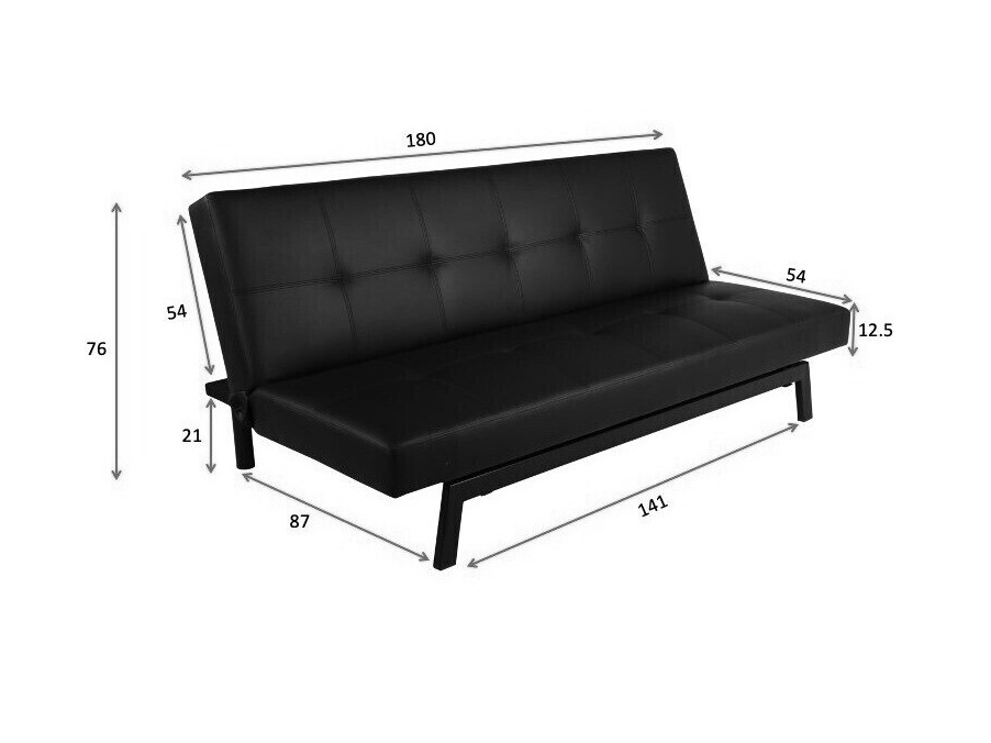 Divano letto Dallas 1710 (Beige + Quercia)