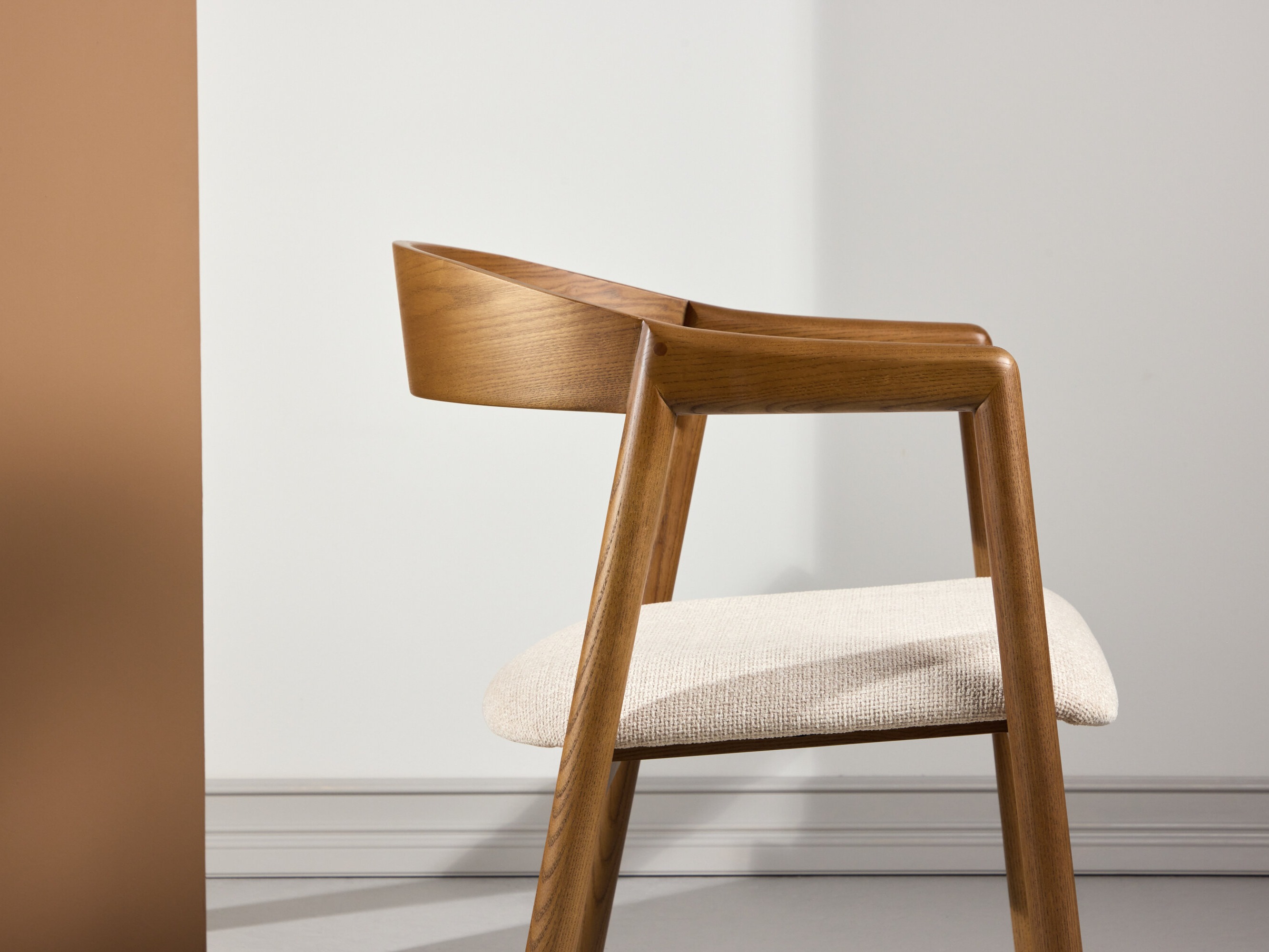 Sedia Dallas 4939 (Marrone + Beige)