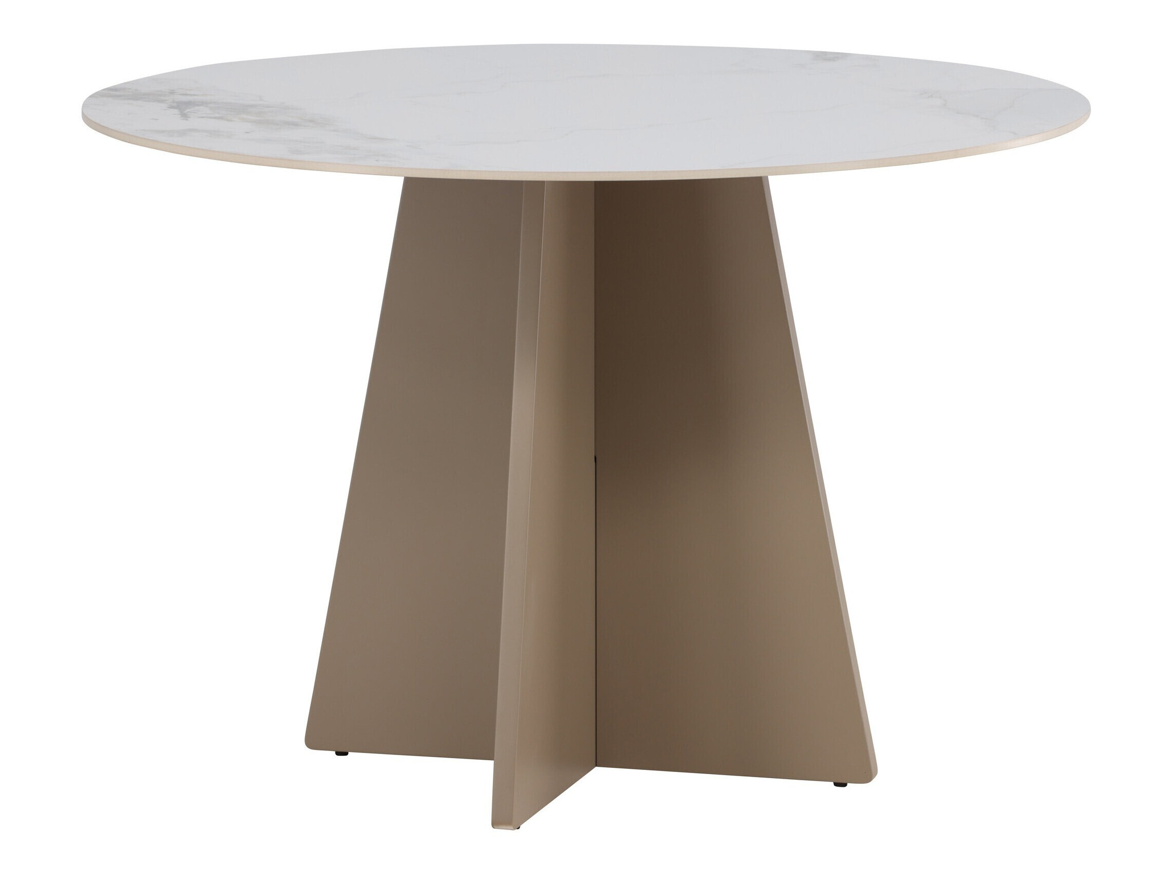 Tavolo Dallas 4451 (Marmo bianco + Beige)