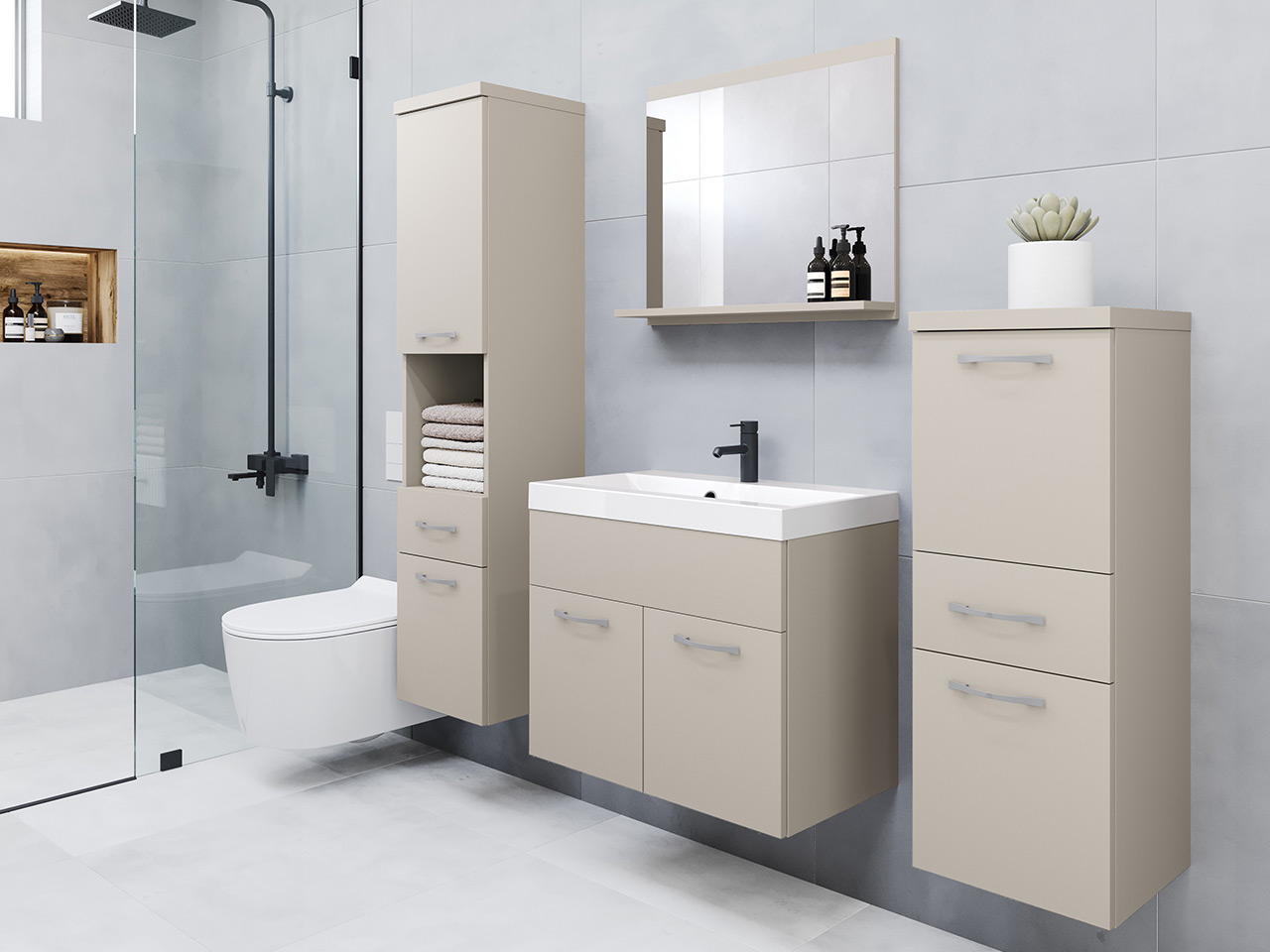 Set bagno Sarasota 109 (Cachemire)