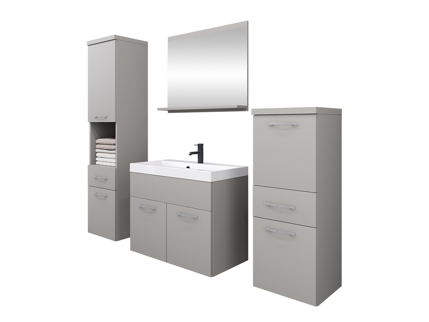 Set bagno Sarasota 109 (Grigio)