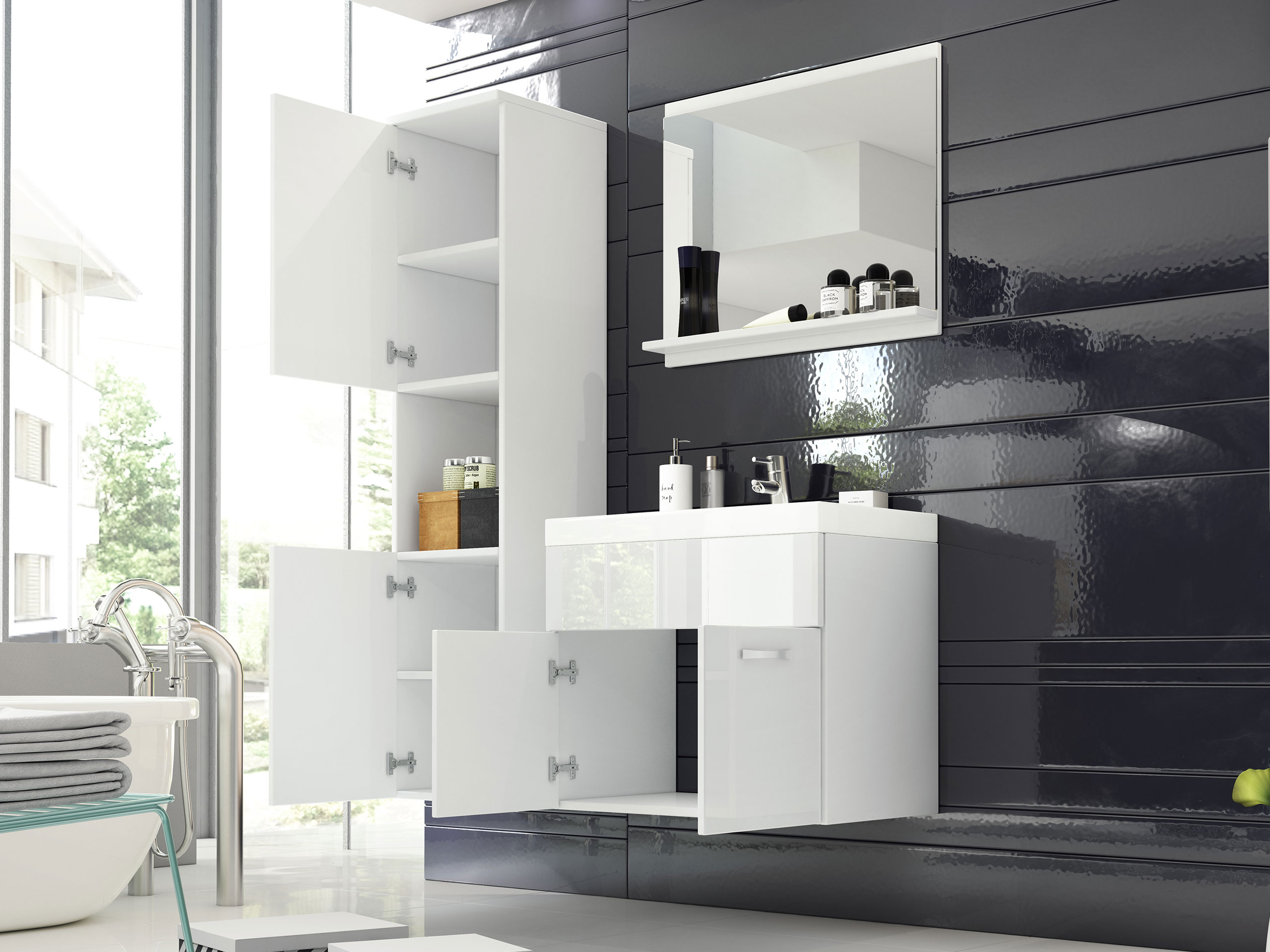 Set bagno Sarasota 122 (Cachemire)