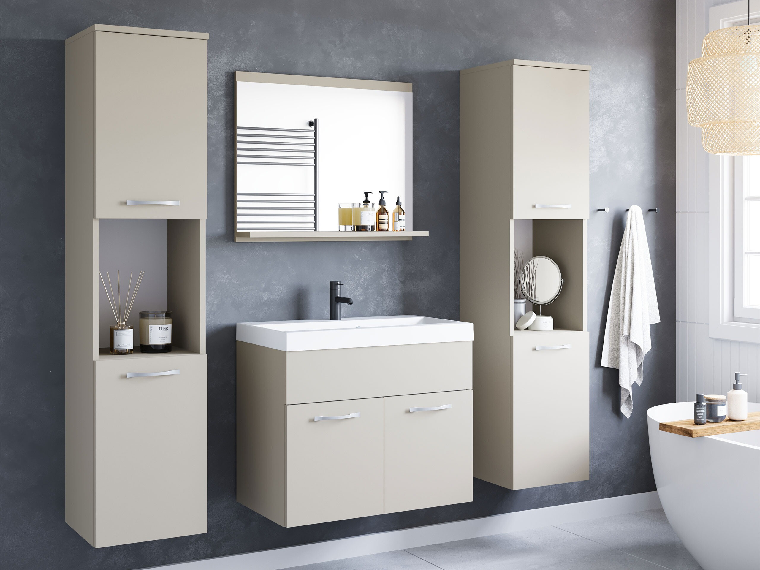 Set bagno Sarasota 123 (Cachemire)