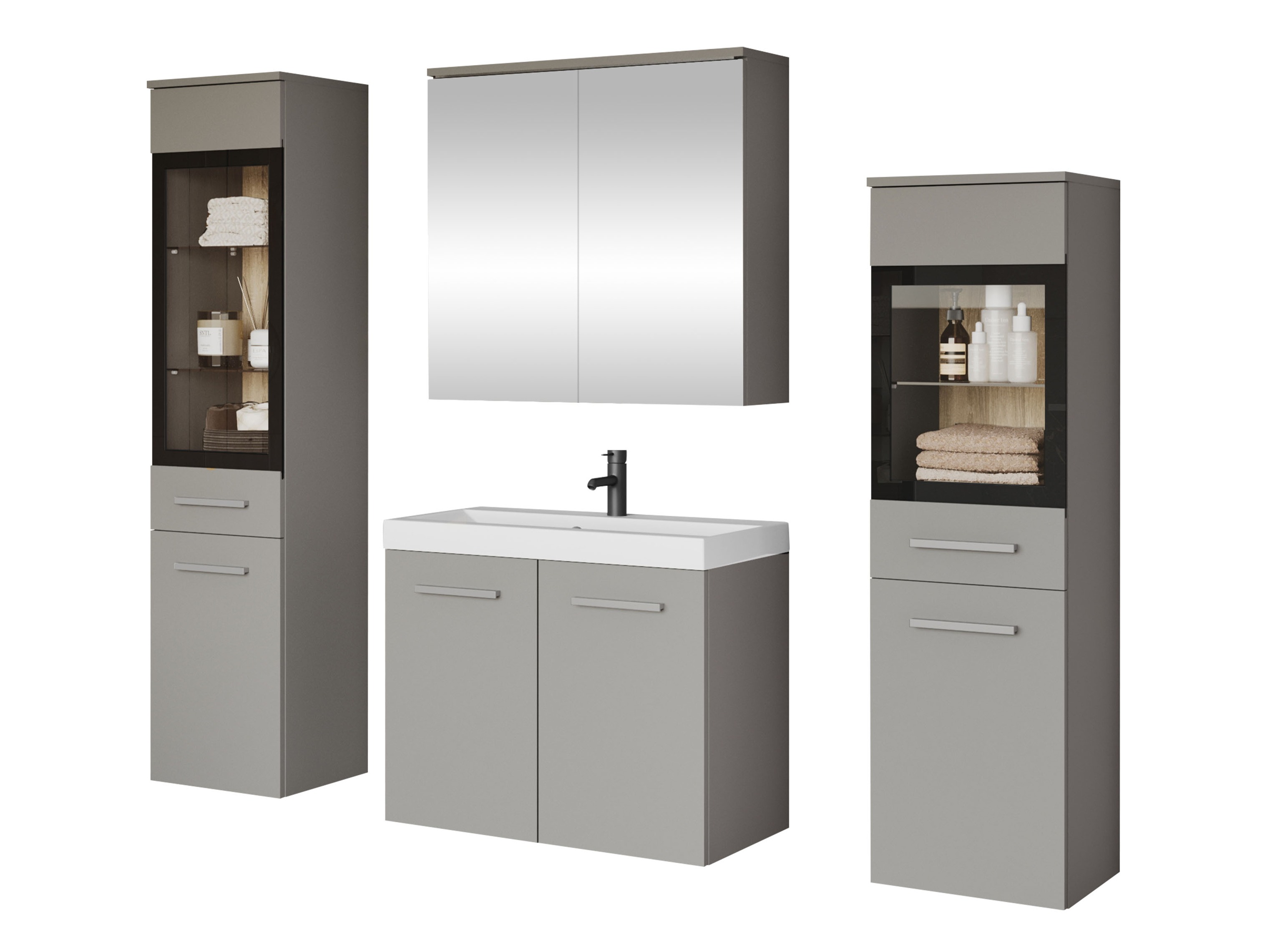 Set bagno Sarasota 140 (Grigio)