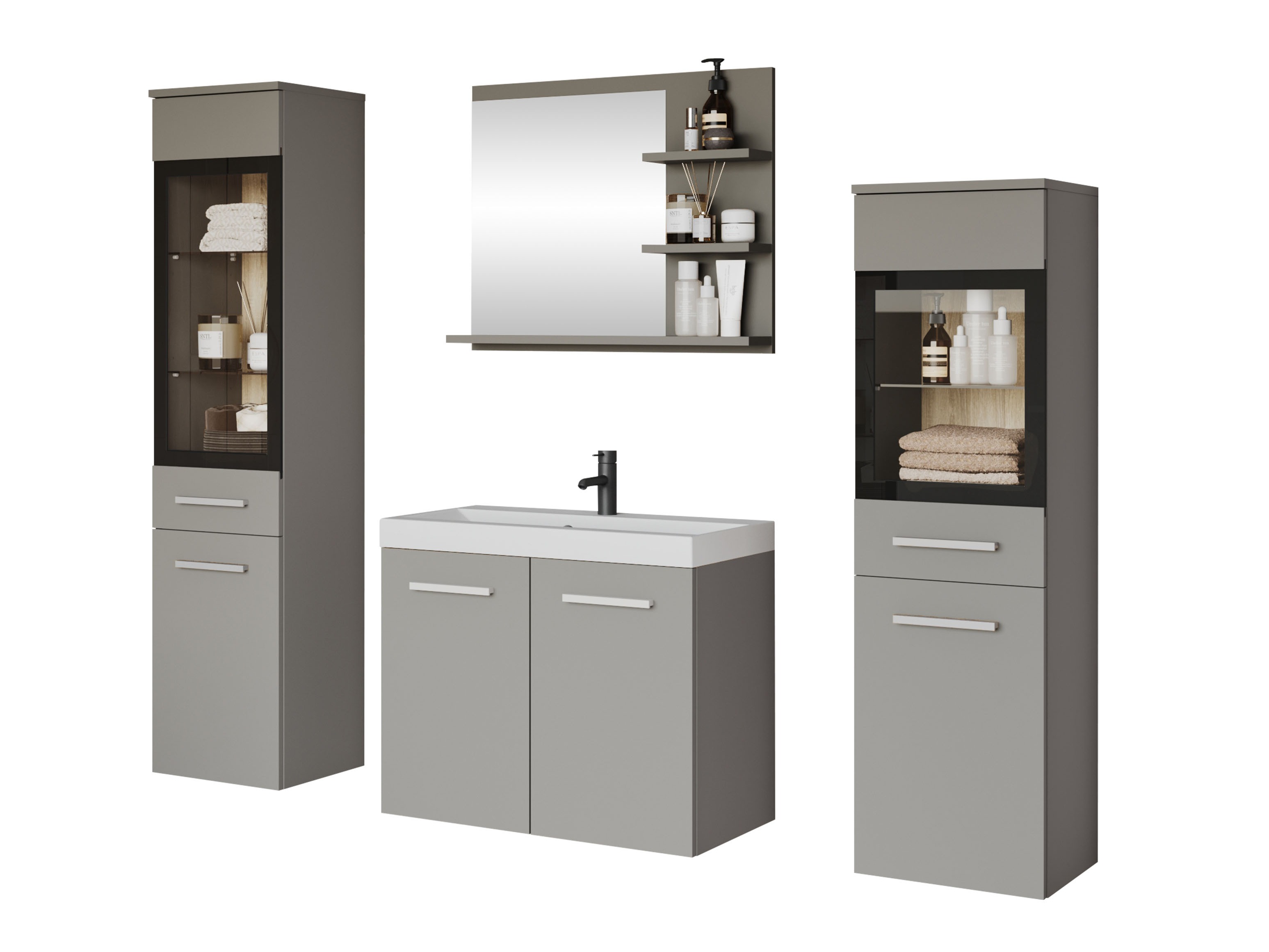 Set bagno Sarasota 141 (Grigio)