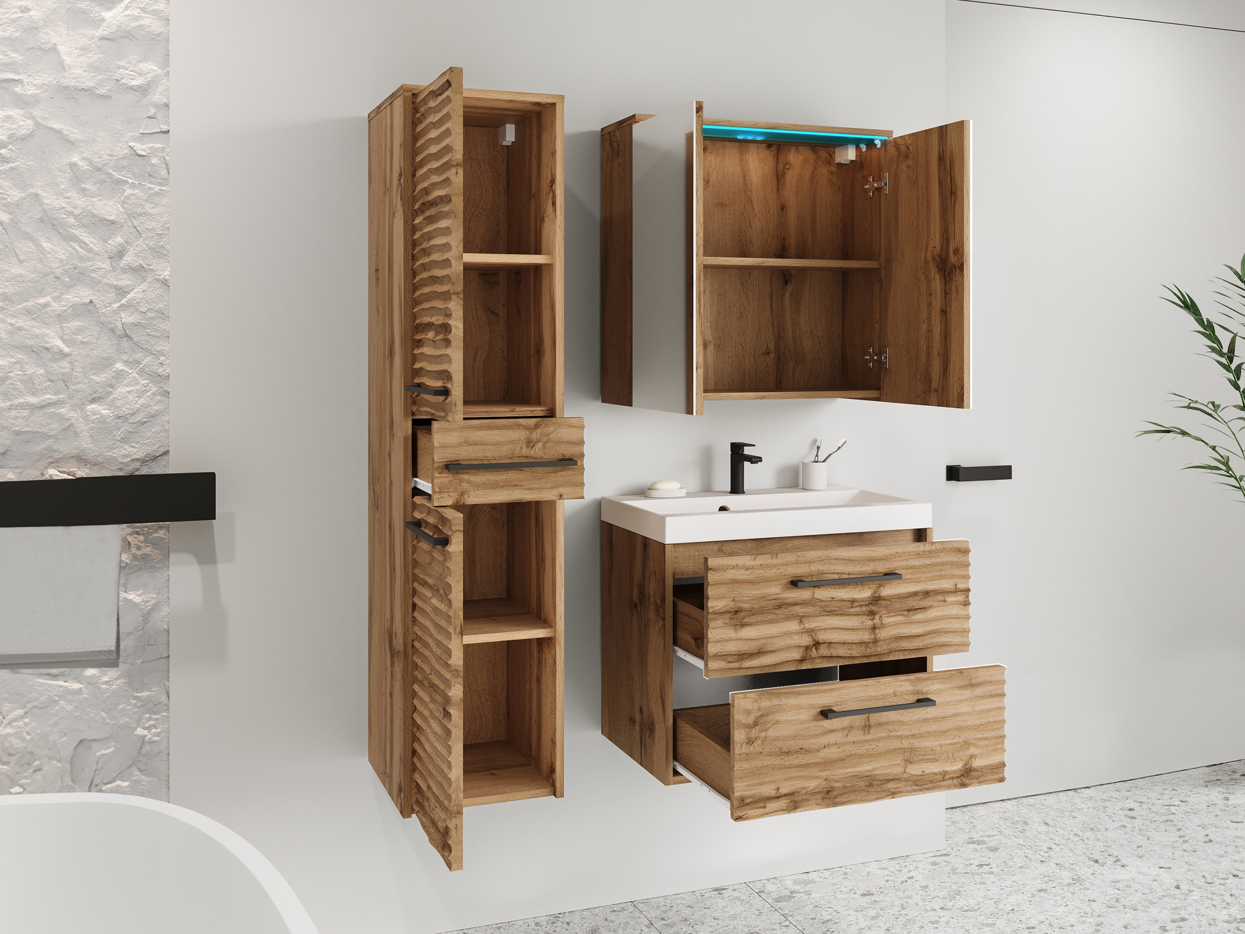 Set bagno Sarasota 173 (Cachemire)
