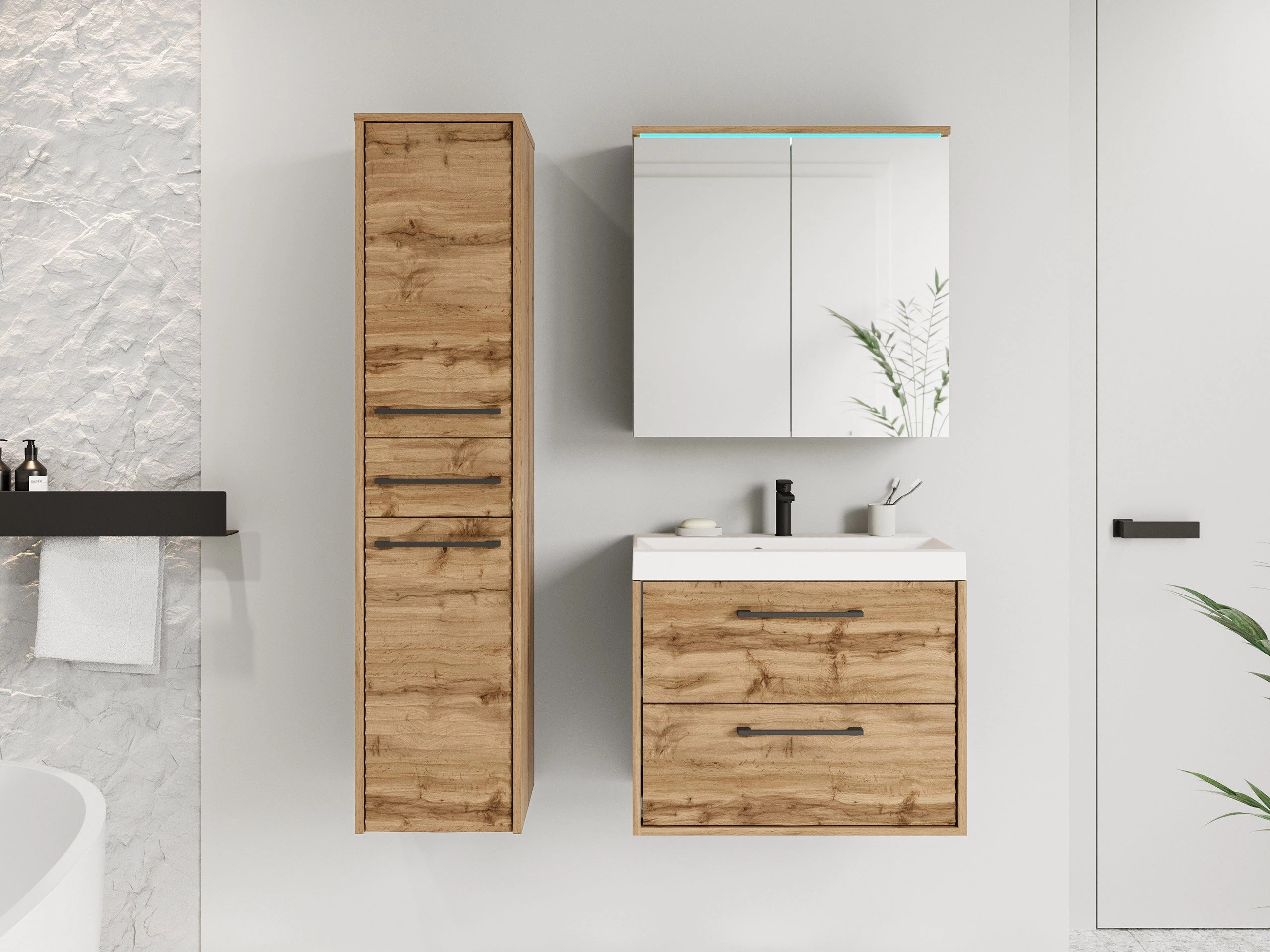 Set bagno Sarasota 173 (Quercia di Wotan)