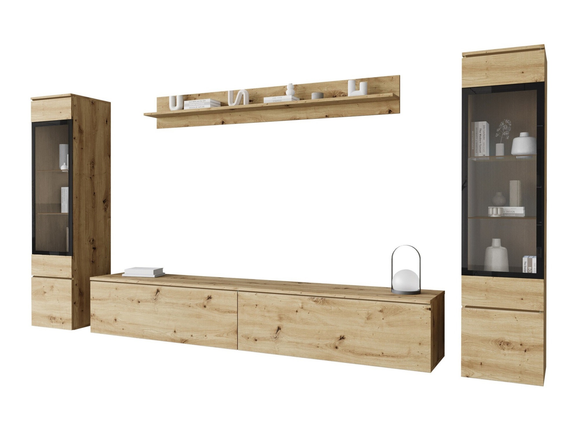 Parete attrezzata Mirfivo 101 (Rovere Artisan)