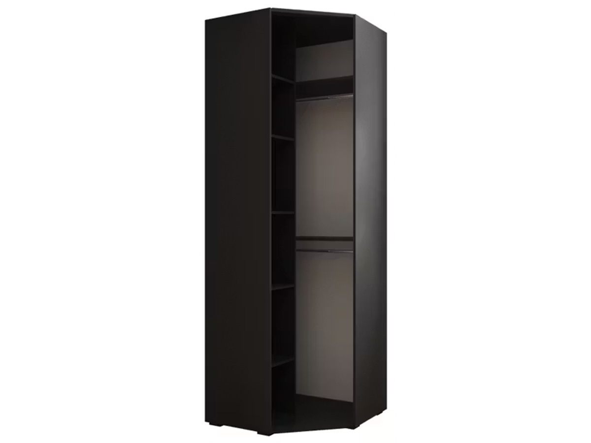 Armadio ad angolo Hartford 568 (Nero)