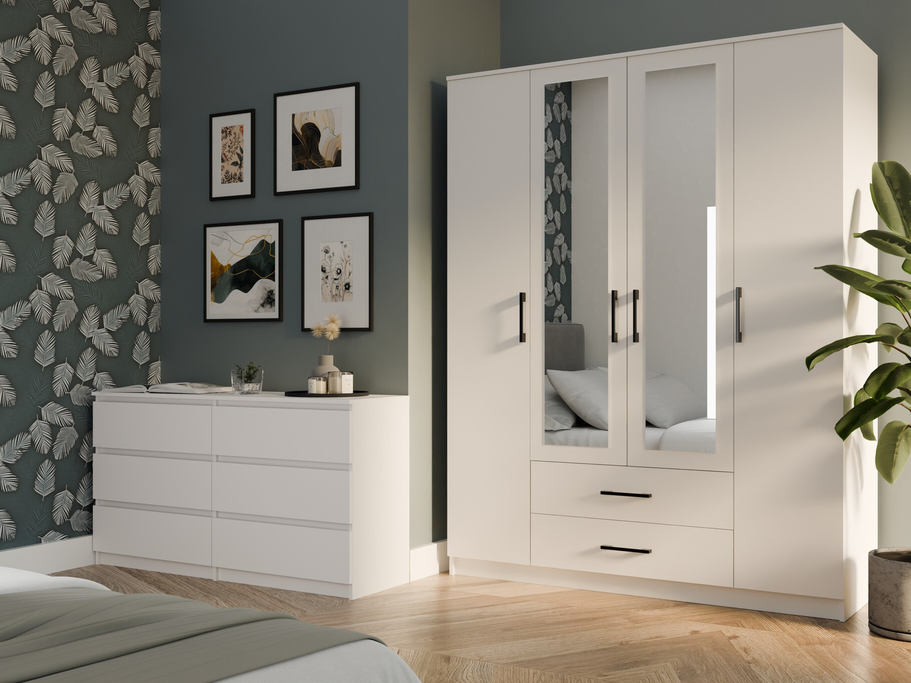 Armadio Mandeville 117 (Bianco)