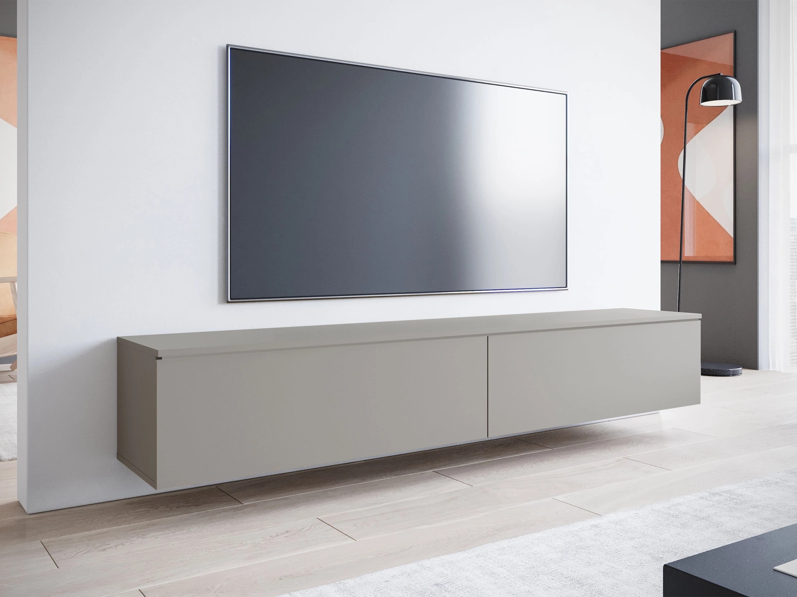 Mobile porta TV Scientia I (Grigio)