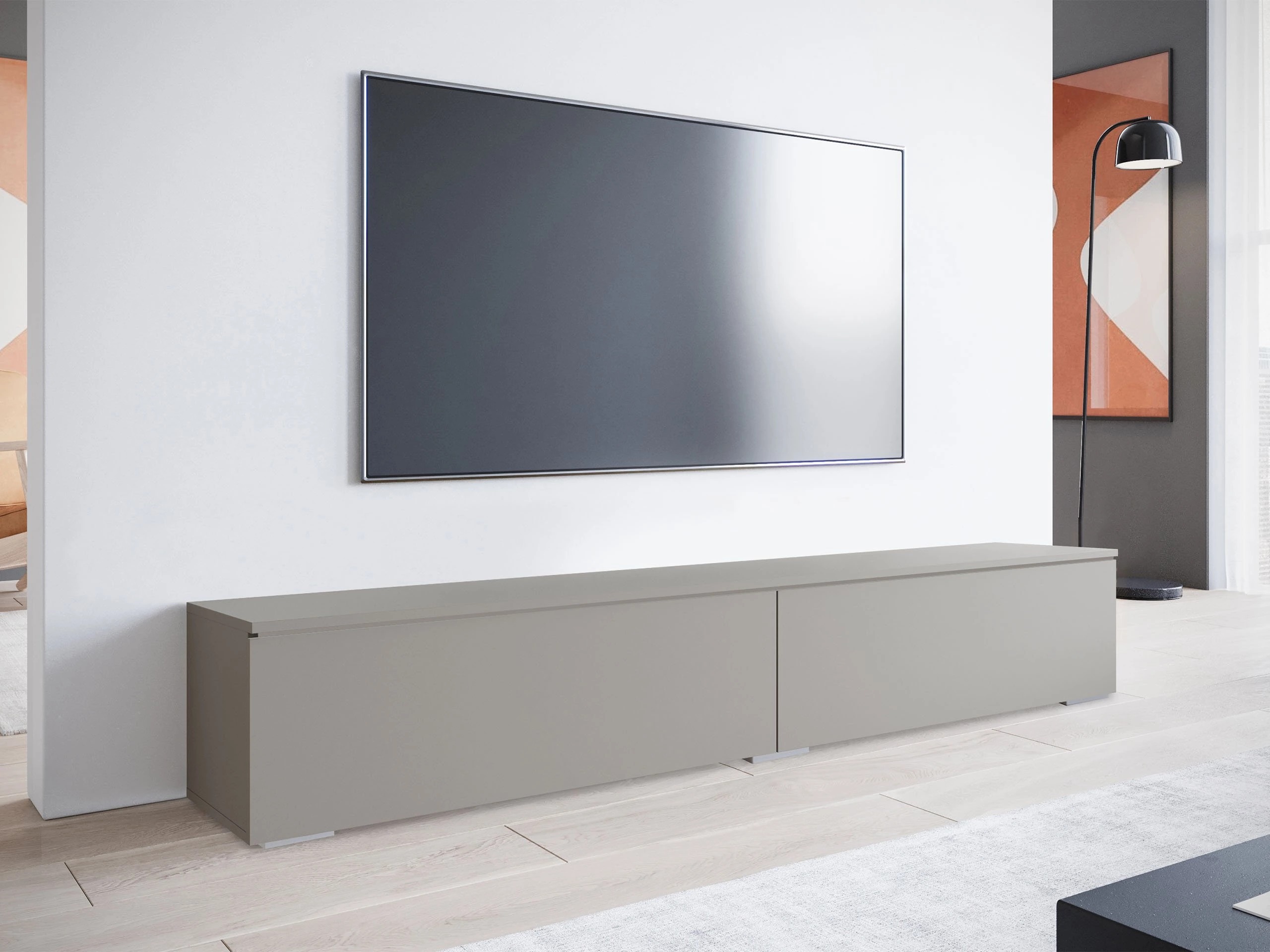 Mobile porta TV Scientia I (Grigio)