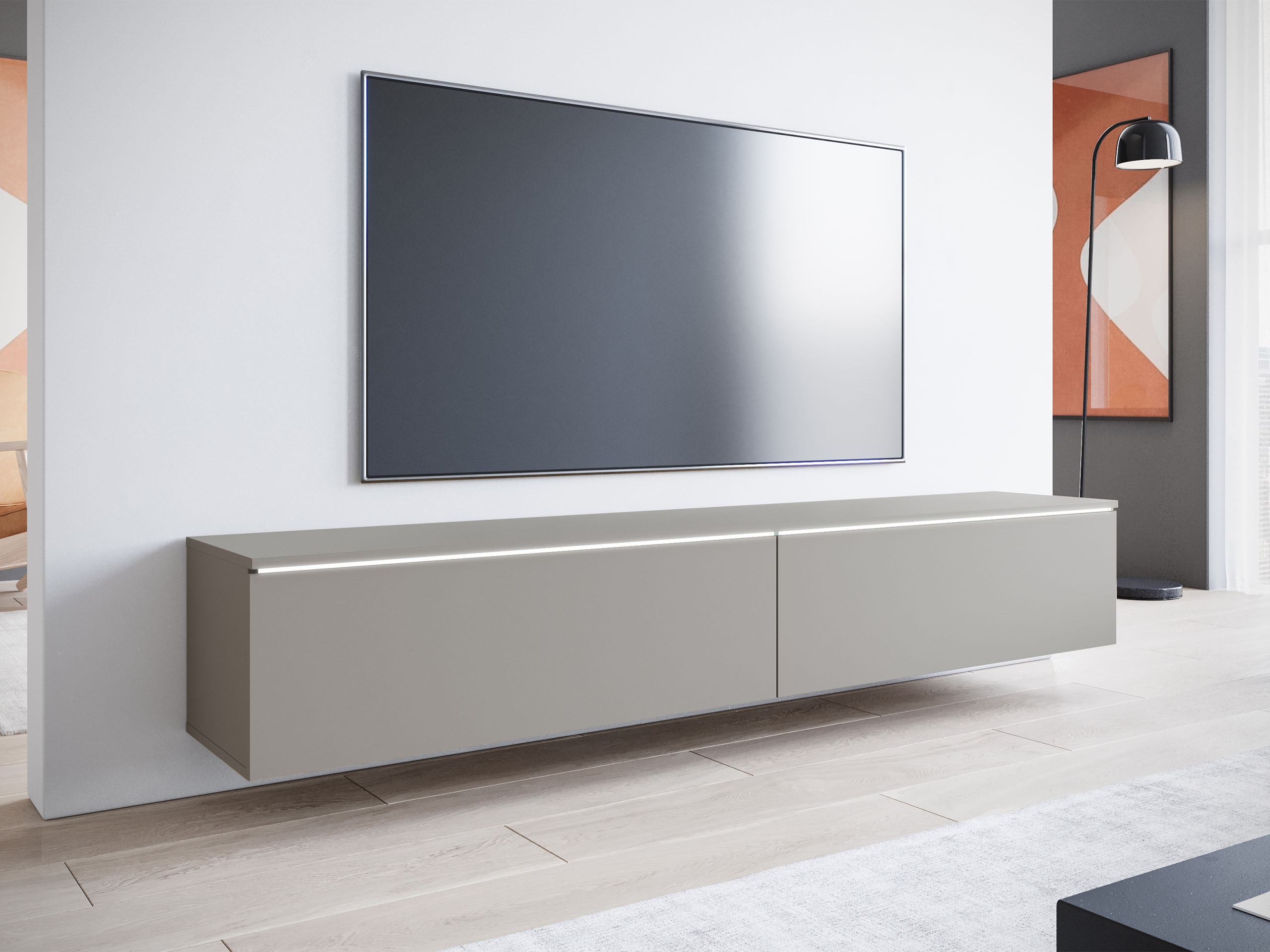 Mobile porta TV Scientia I (Grigio)