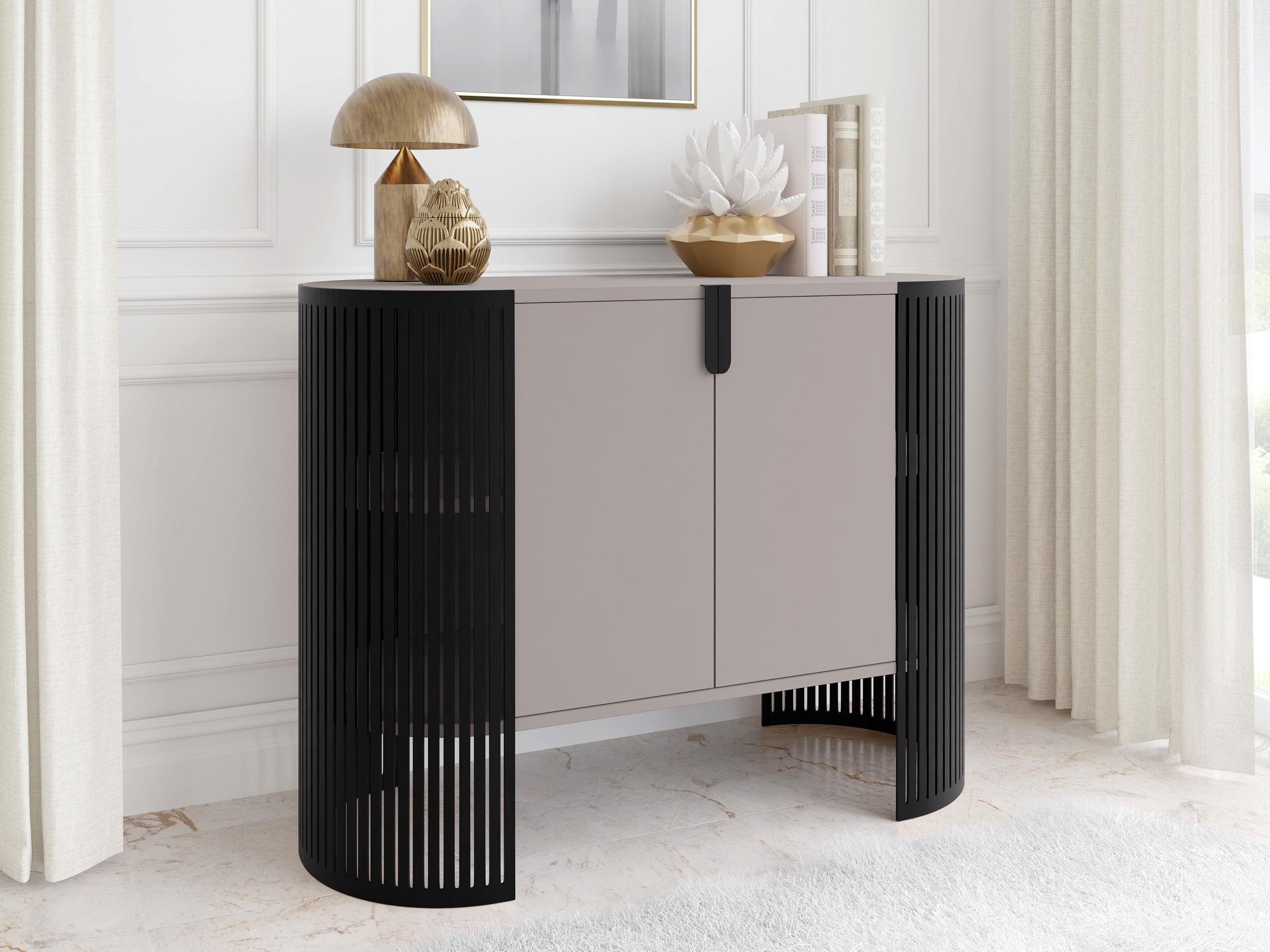 Madia Civer (Nero + Cachemire)