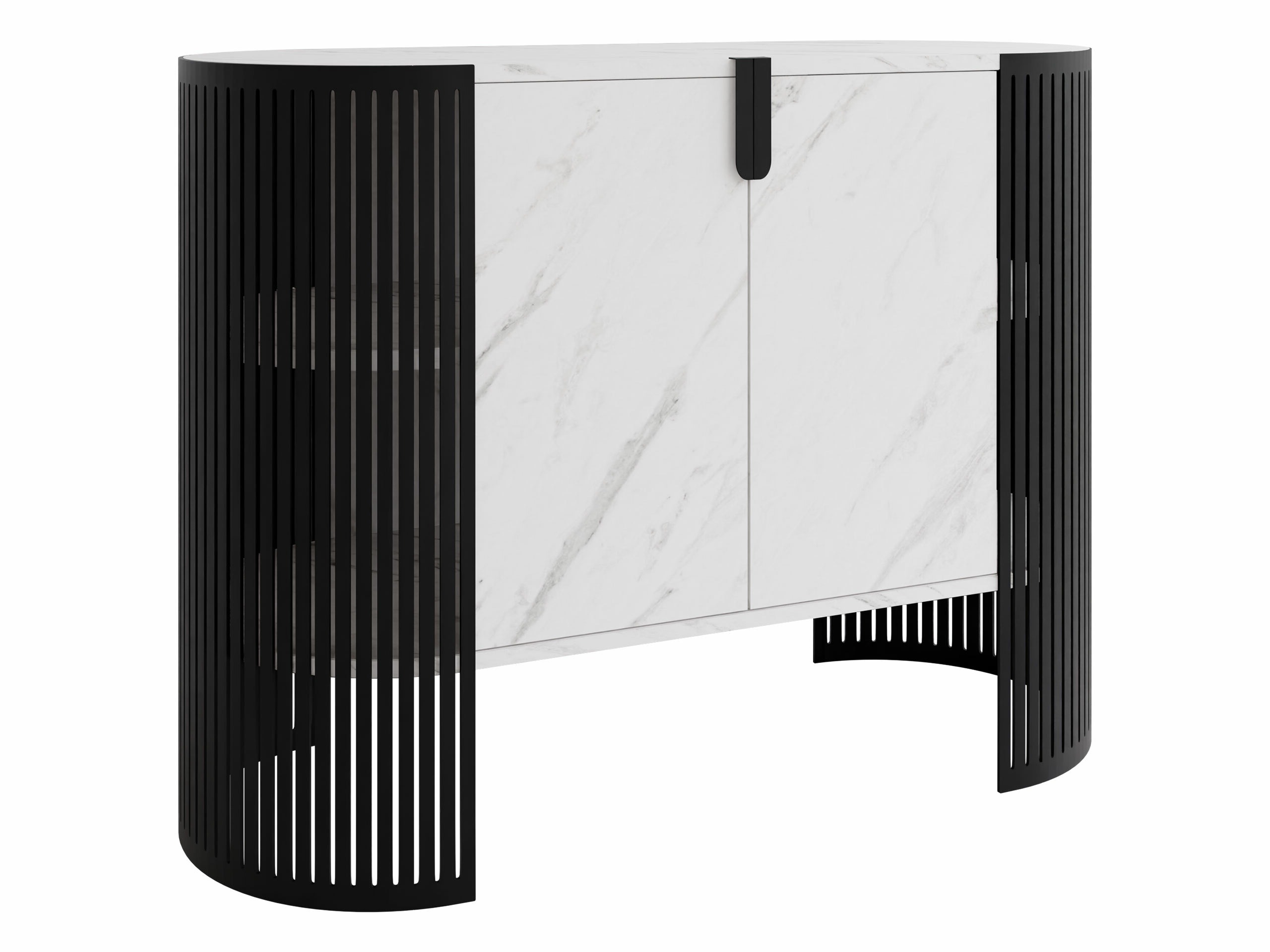 Madia Civer (Nero + Marmo bianco)