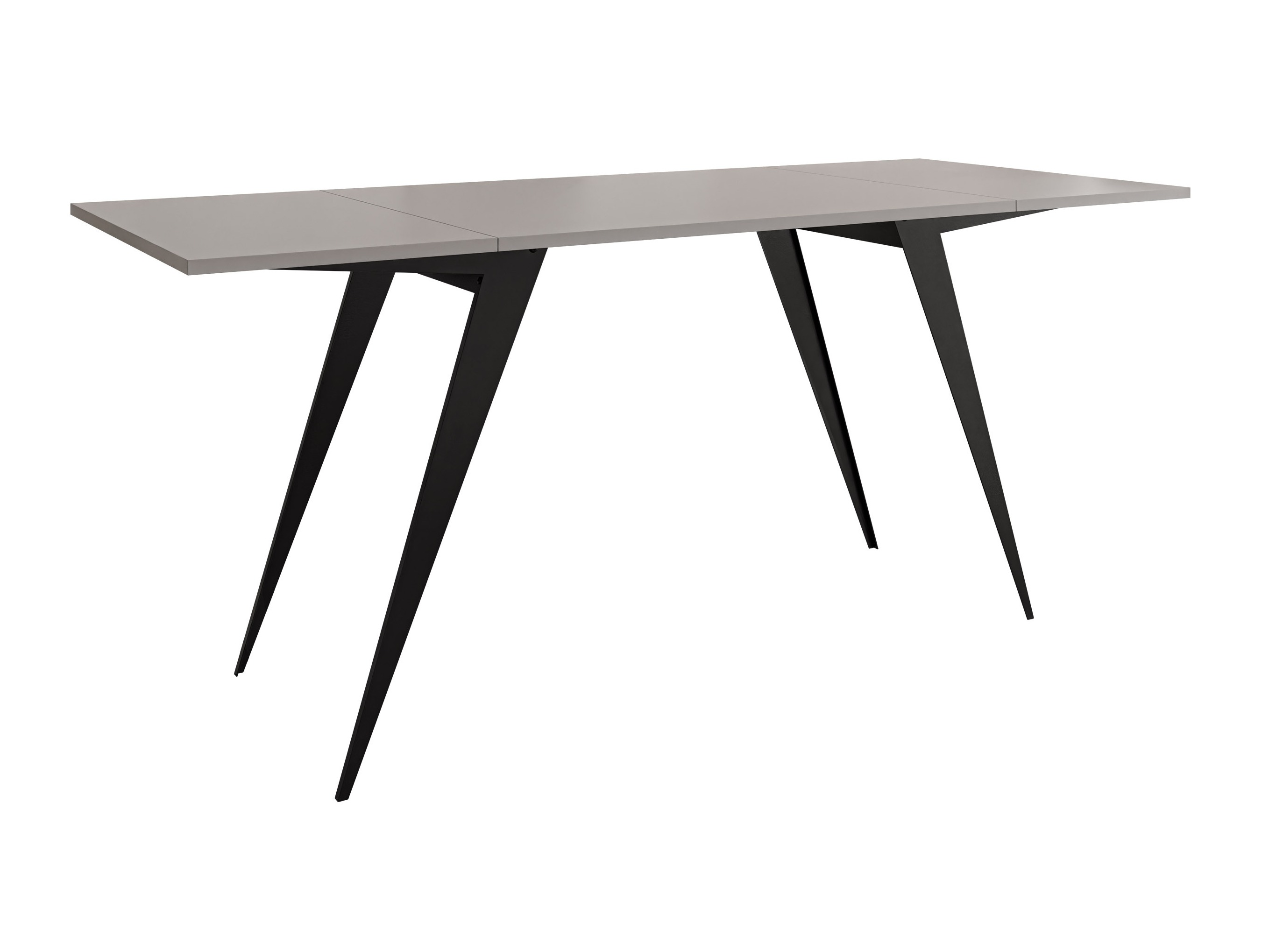 Tavolino trasformabile Oswego 150 (Grafite + Nero)